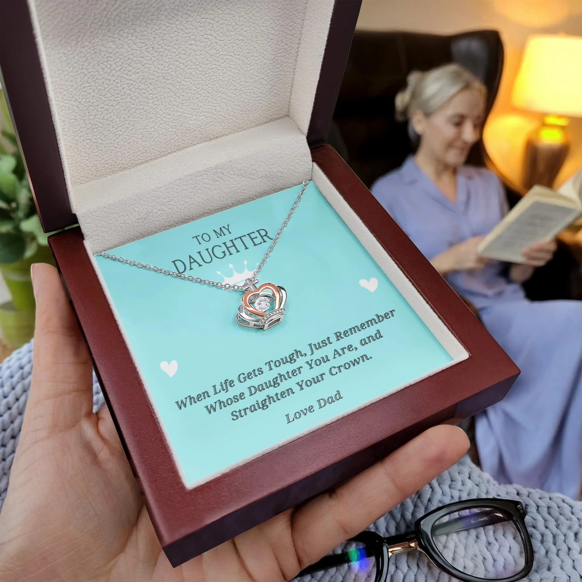 Custom Crown Recovery Necklace | Inspiring Sobriety - Image 2