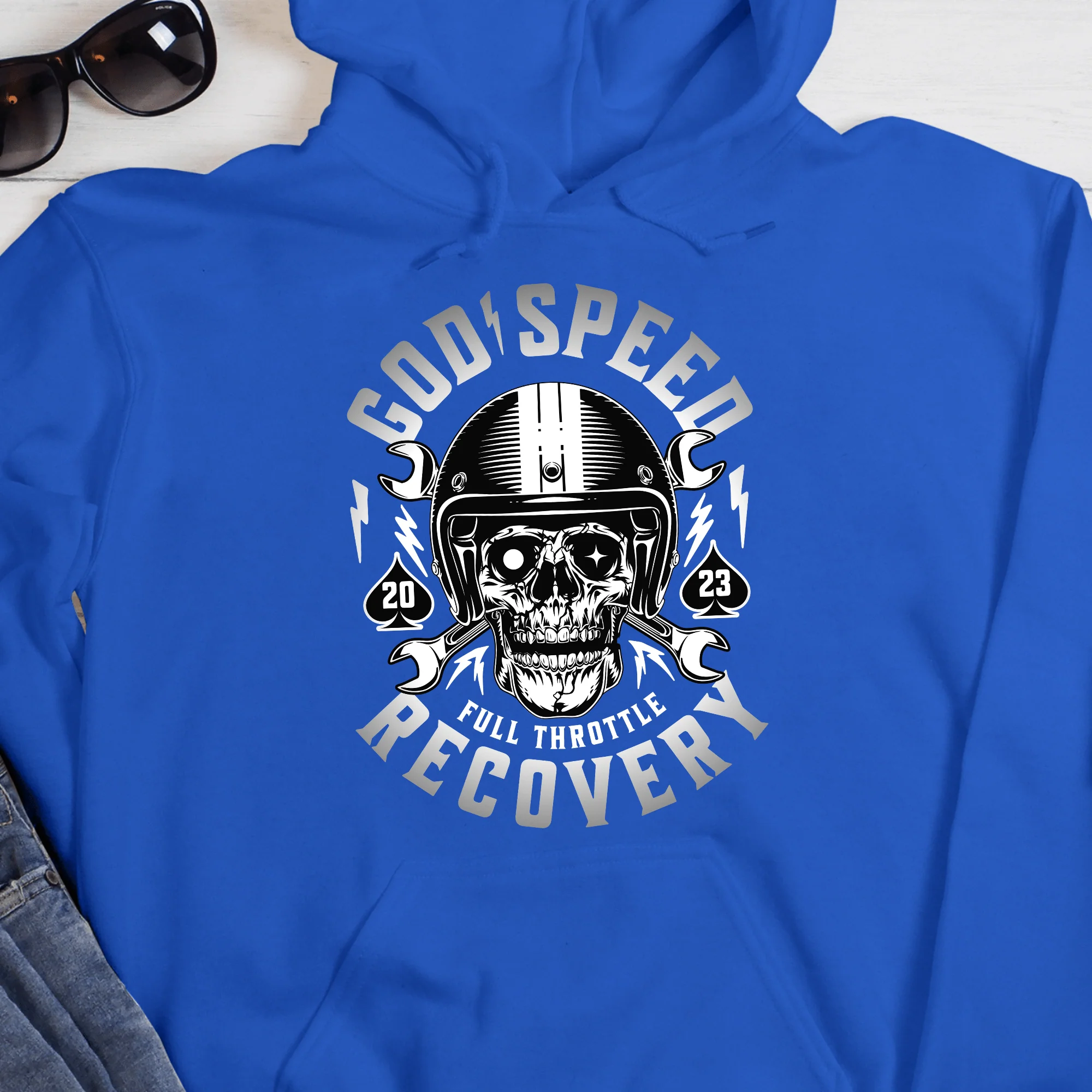 Custom Recovery Hoodie | Inspiring Sobriety | Full Throttle Recovery - Image 5