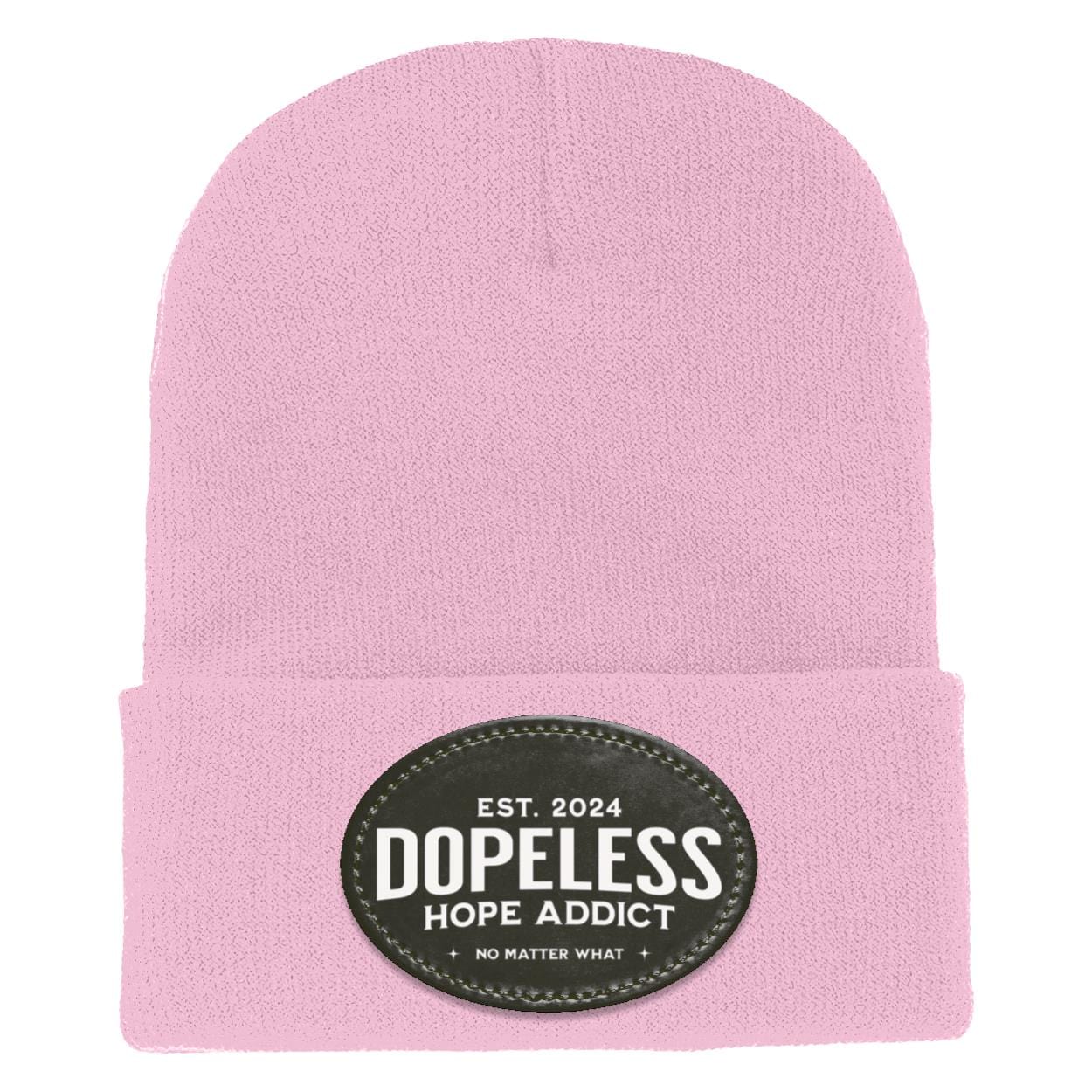 Custom Recovery Knit Beanie | Inspiring Sobriety |  Dopeless Hope Addict - Image 2