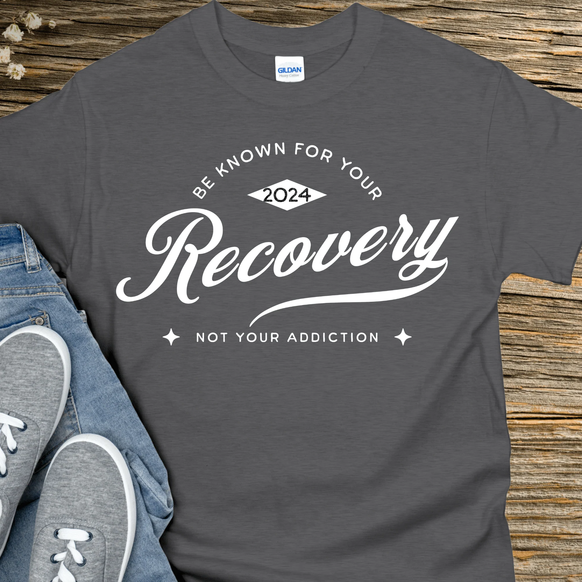Custom Recovery T-Shirt | Inspiring Sobriety |  Be Known For Your Recovery - Image 5