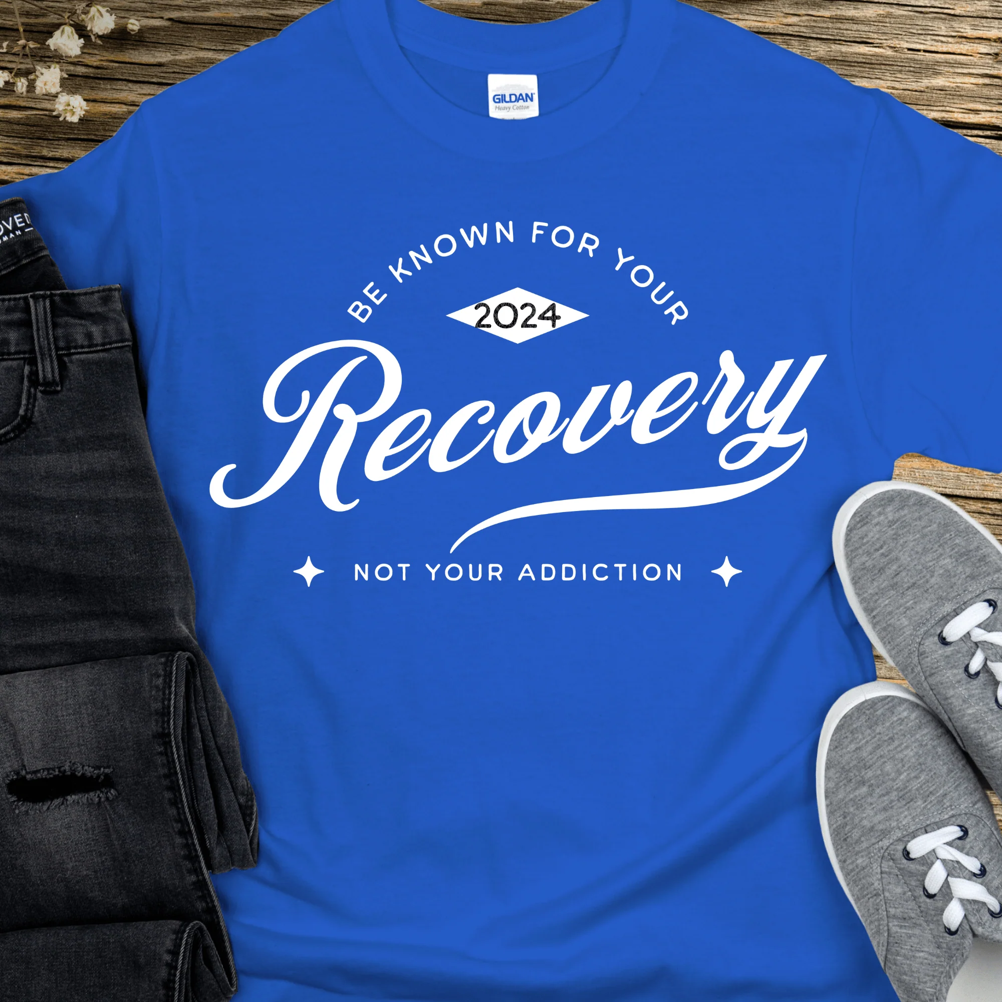 Custom Recovery T-Shirt | Inspiring Sobriety |  Be Known For Your Recovery - Image 9