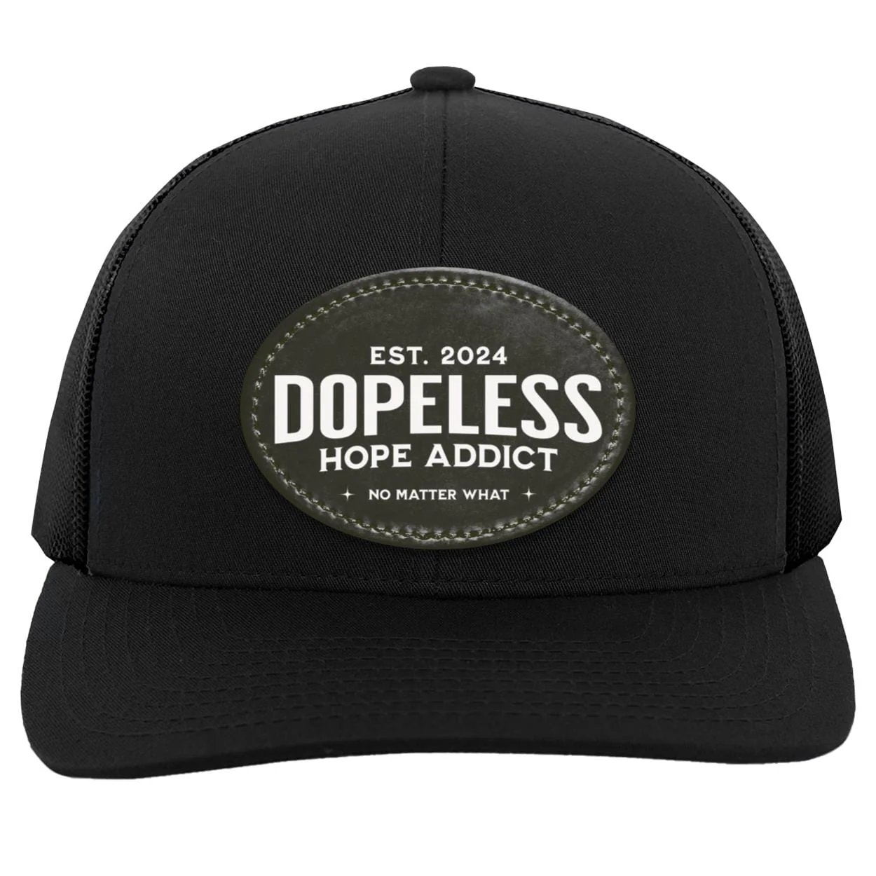 Custom Recovery Trucker Snapback Hat | Inspiring Sobriety | Dopeless Hope Addict - Image 11