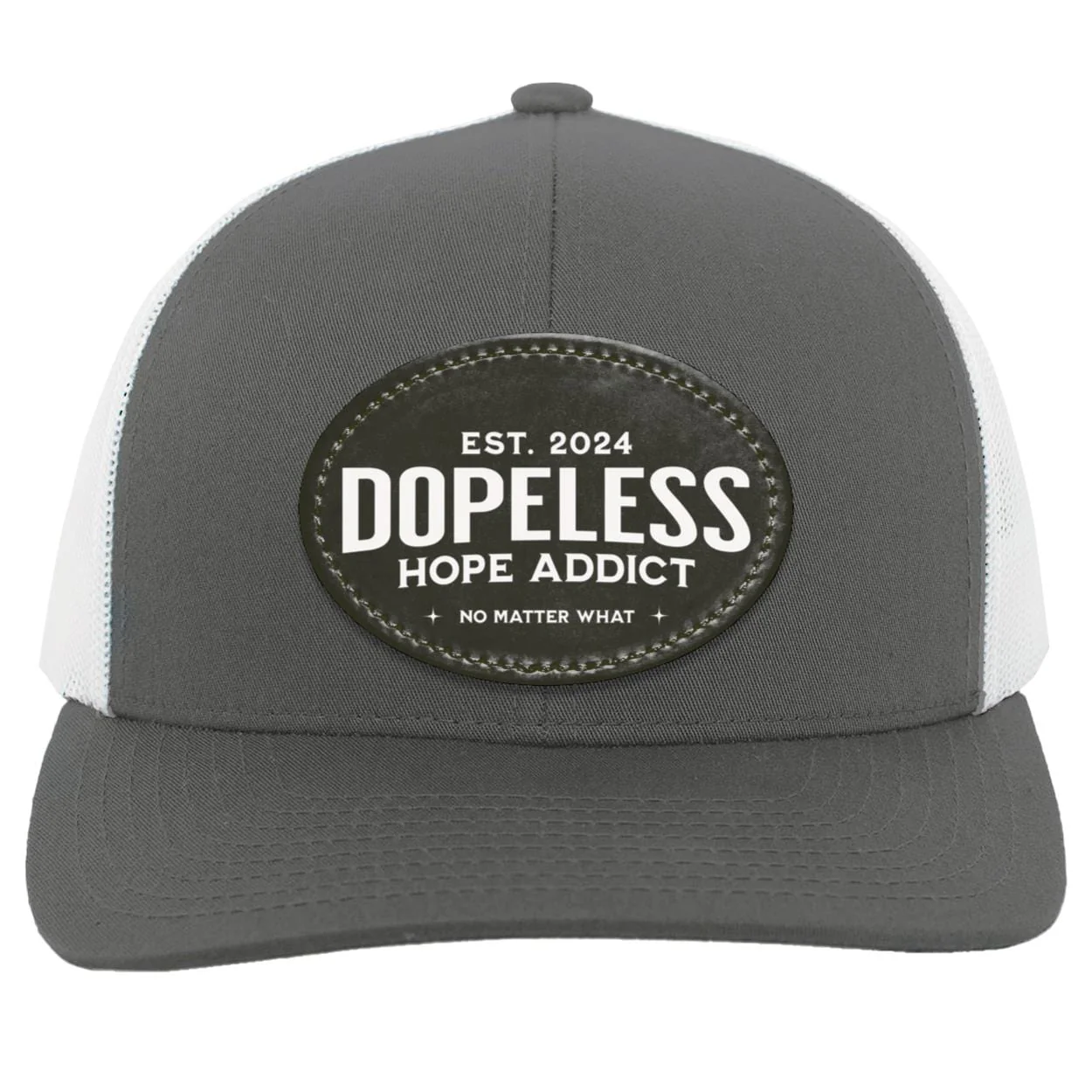 Custom Recovery Trucker Snapback Hat | Inspiring Sobriety | Dopeless Hope Addict - Image 18