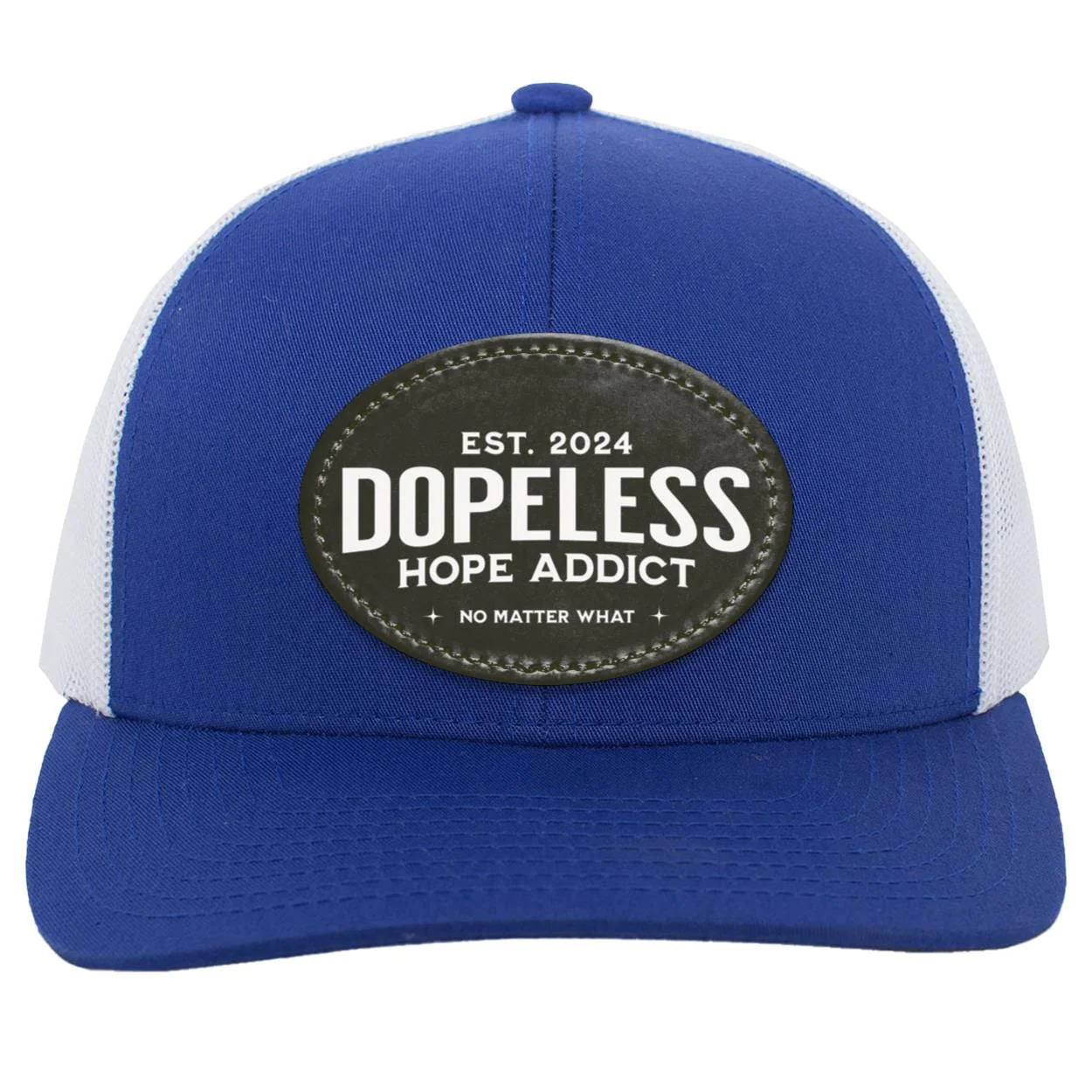 Custom Recovery Trucker Snapback Hat | Inspiring Sobriety | Dopeless Hope Addict - Image 7