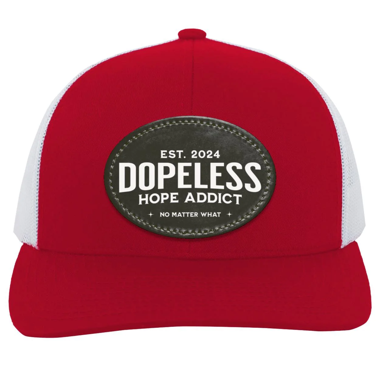 Custom Recovery Trucker Snapback Hat | Inspiring Sobriety | Dopeless Hope Addict - Image 8