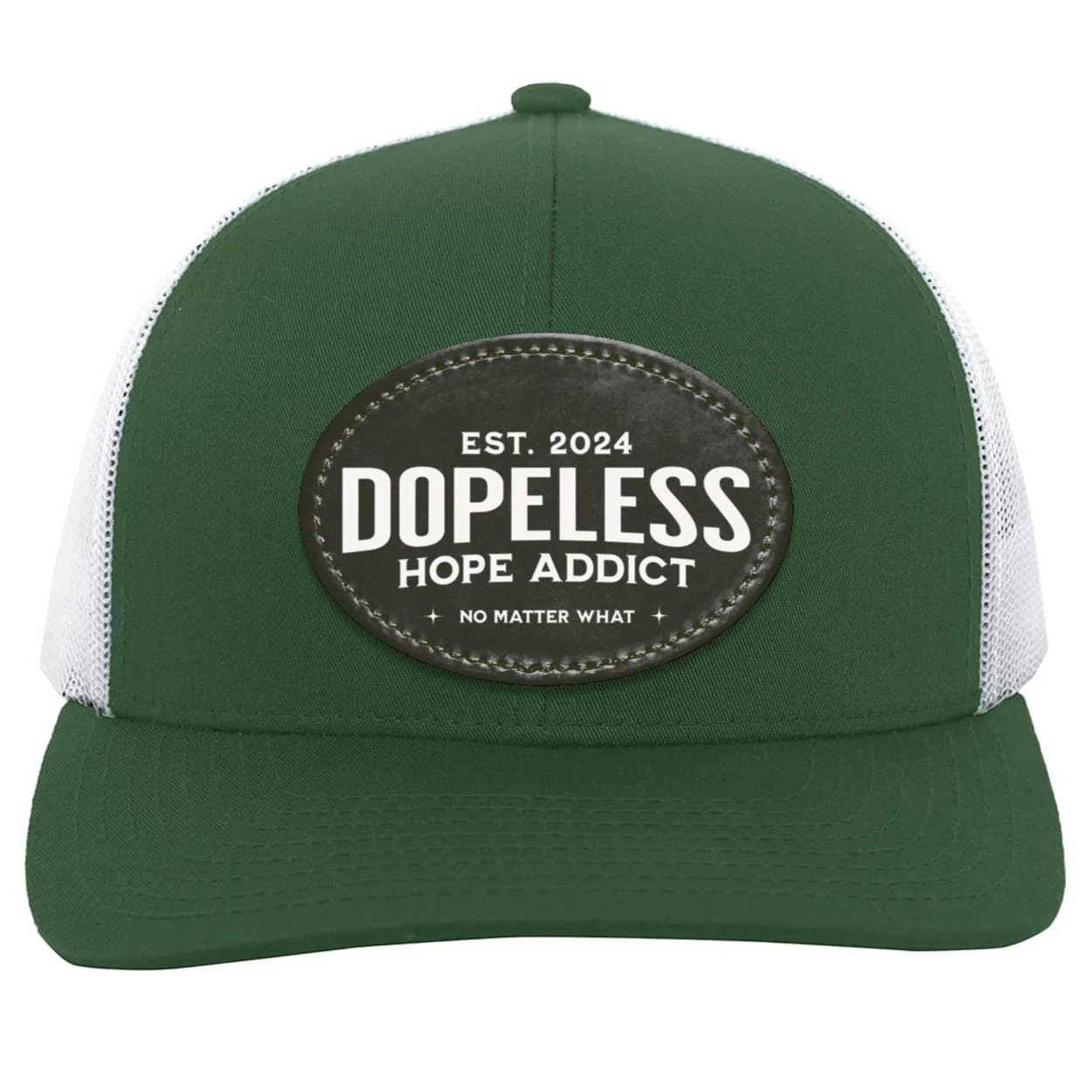 Custom Recovery Trucker Snapback Hat | Inspiring Sobriety | Dopeless Hope Addict - Image 9