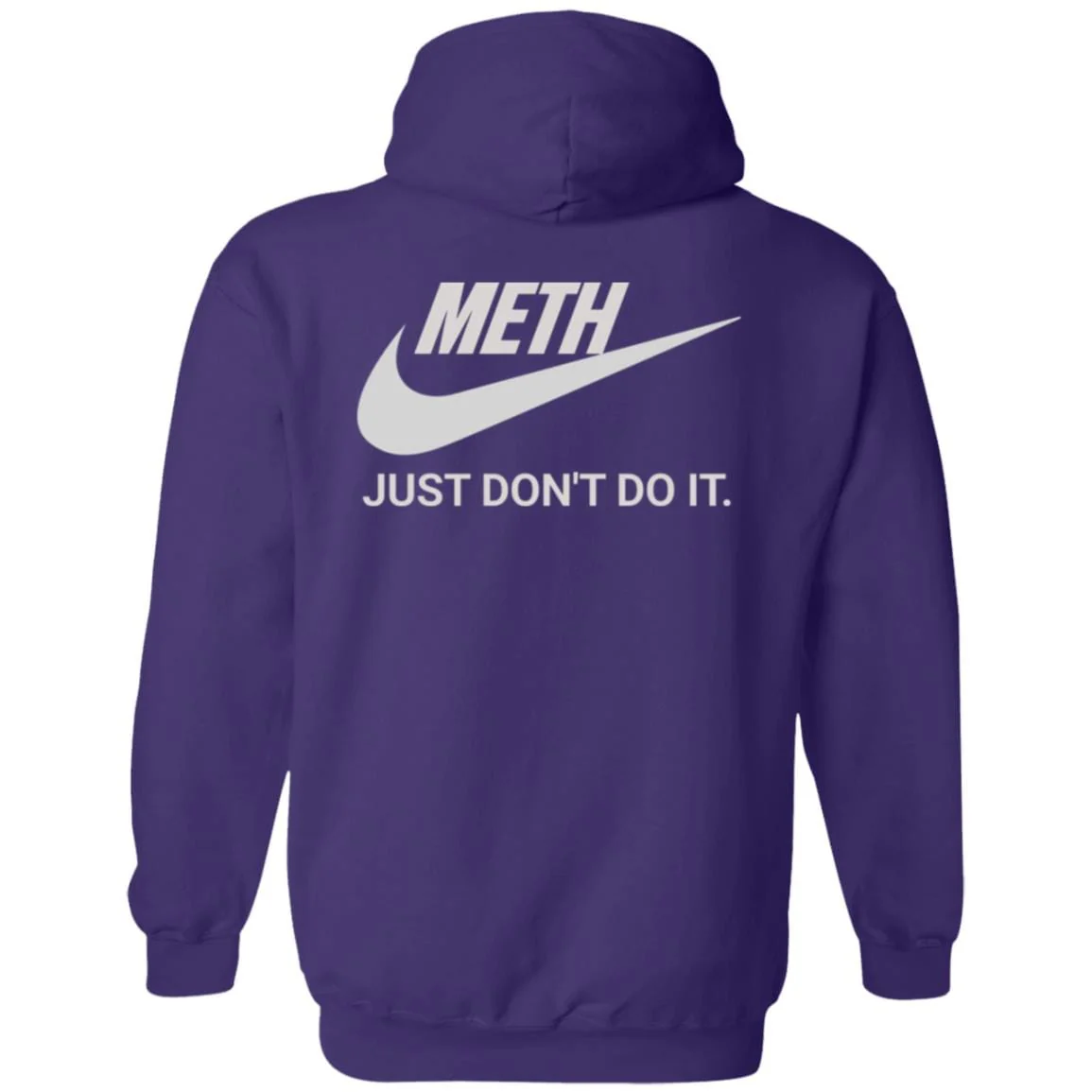 Custom Recovery Zip Hoodie | Inspiring Sobriety |  (DOC) Just Don't Do It - Image 8