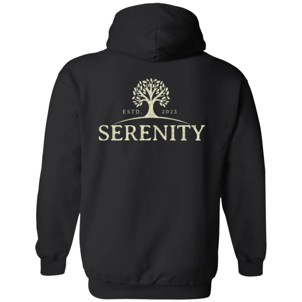 Custom Recovery Zip Hoodie | Inspiring Sobriety | Serenity Established - Image 3