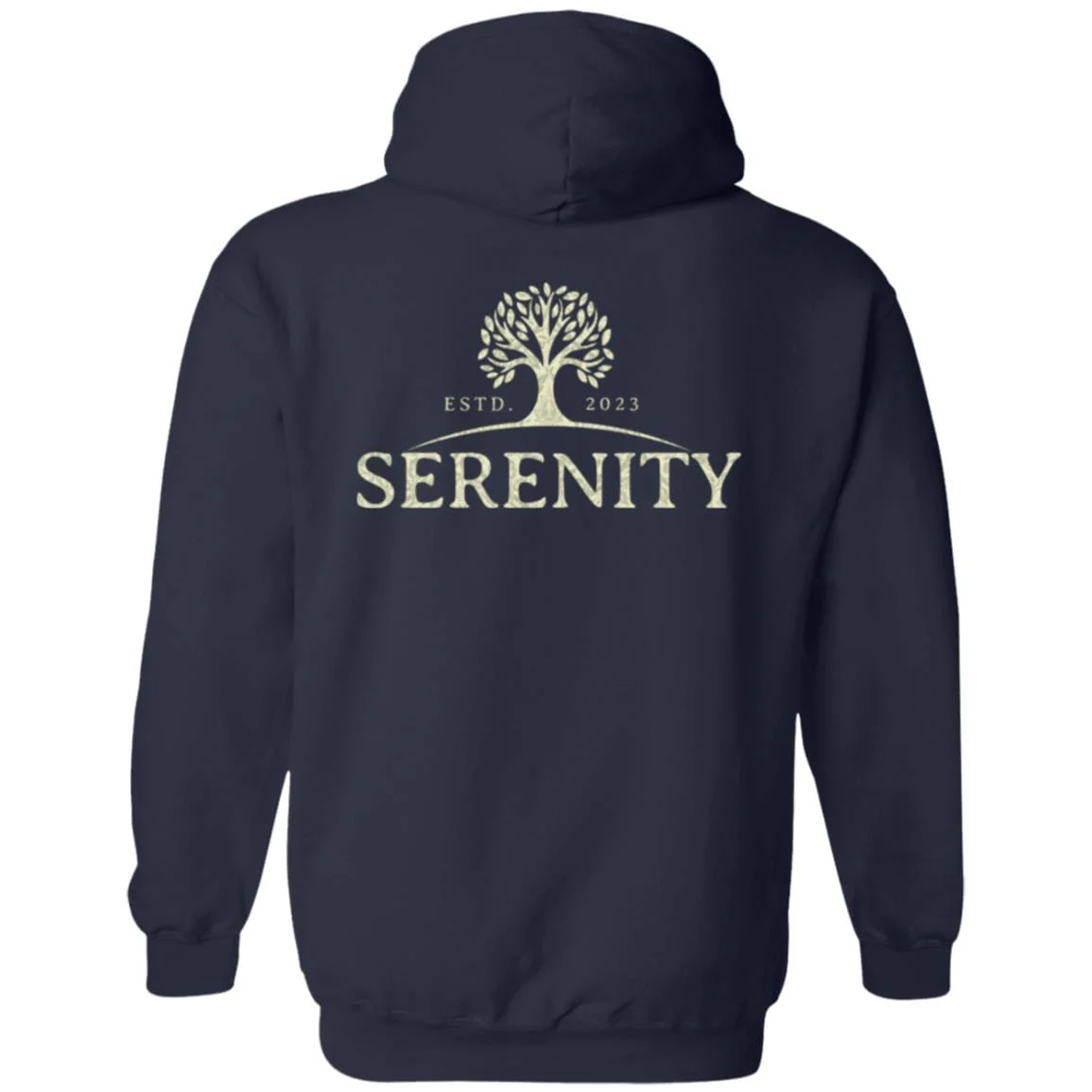 Custom Recovery Zip Hoodie | Inspiring Sobriety | Serenity Established - Image 8