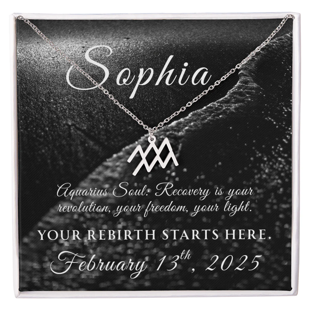 Custom Zodiac Recovery Necklace | Inspiring Sobriety - Image 10