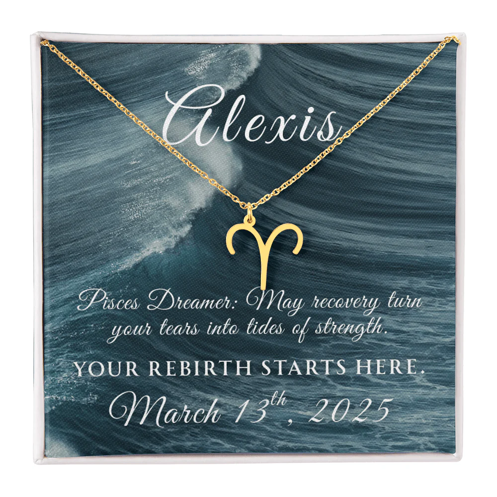 Custom Zodiac Recovery Necklace | Inspiring Sobriety - Image 12