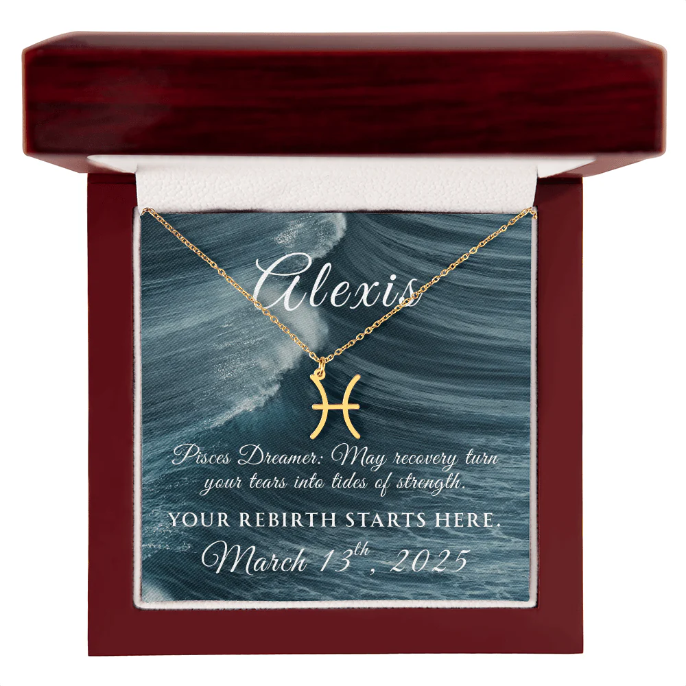 Custom Zodiac Recovery Necklace | Inspiring Sobriety - Image 21