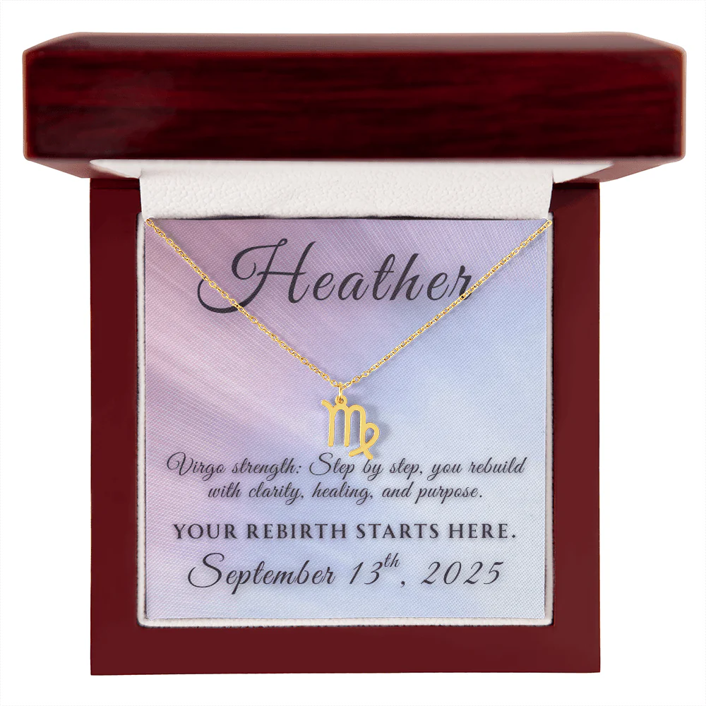 Custom Zodiac Recovery Necklace | Inspiring Sobriety - Image 28