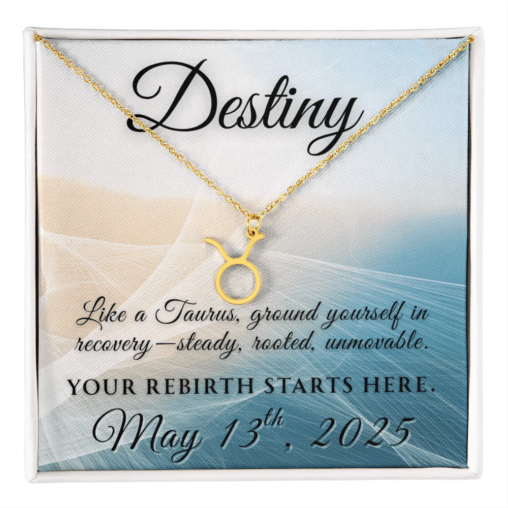 Custom Zodiac Recovery Necklace | Inspiring Sobriety - Image 39