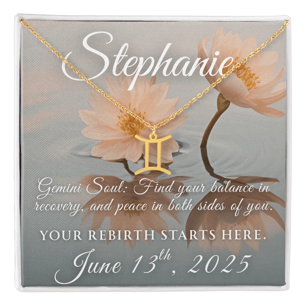 Custom Zodiac Recovery Necklace | Inspiring Sobriety - Image 40