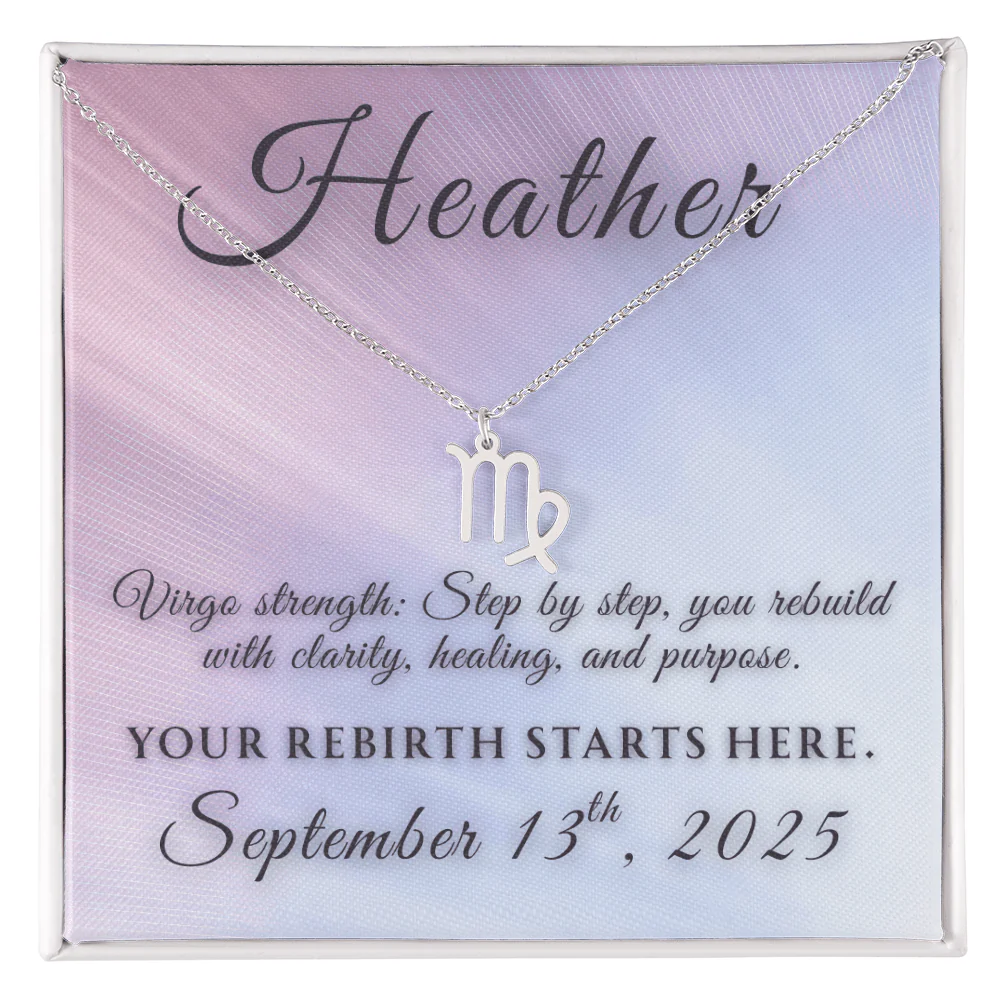 Custom Zodiac Recovery Necklace | Inspiring Sobriety - Image 44