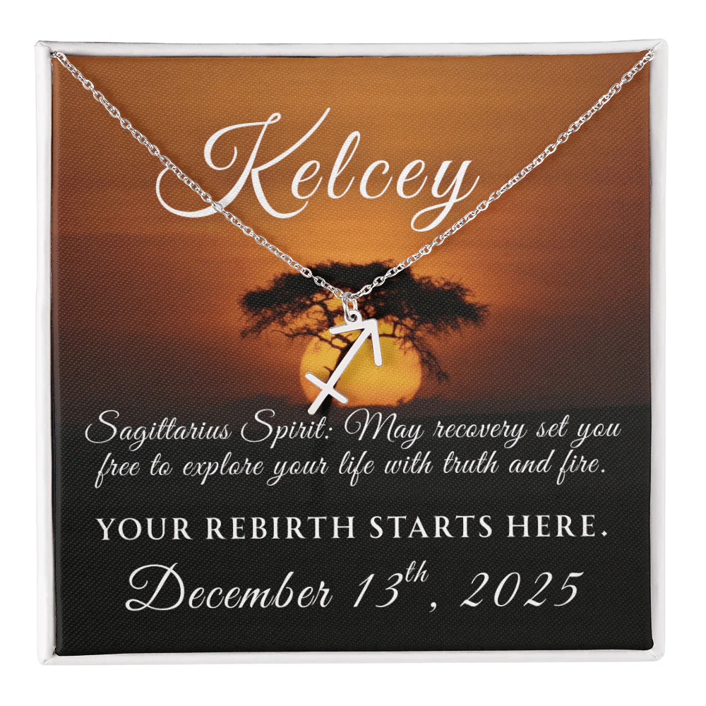 Custom Zodiac Recovery Necklace | Inspiring Sobriety - Image 49