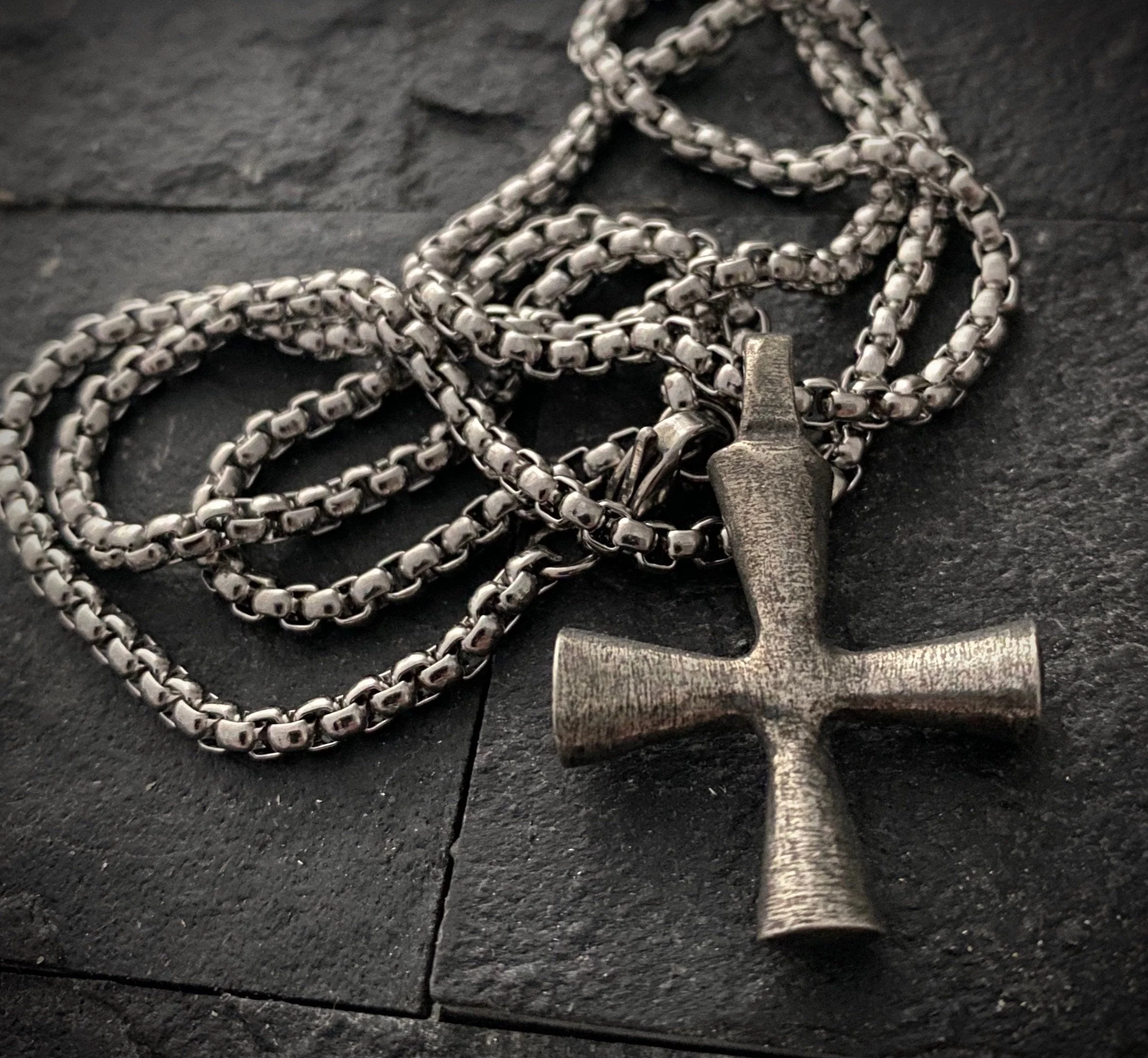Men's Maltese Style Cross I Inspiring Sobriety and Johnny LTD - Image 2
