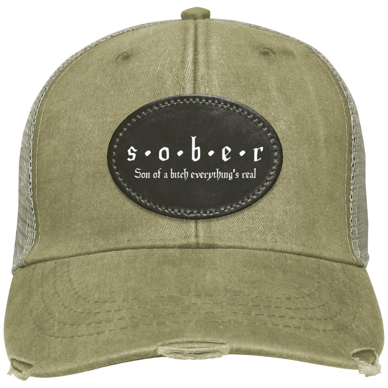 Recovery Distressed Hat | Inspiring Sobriety |  S.O.B.E.R. - Image 7