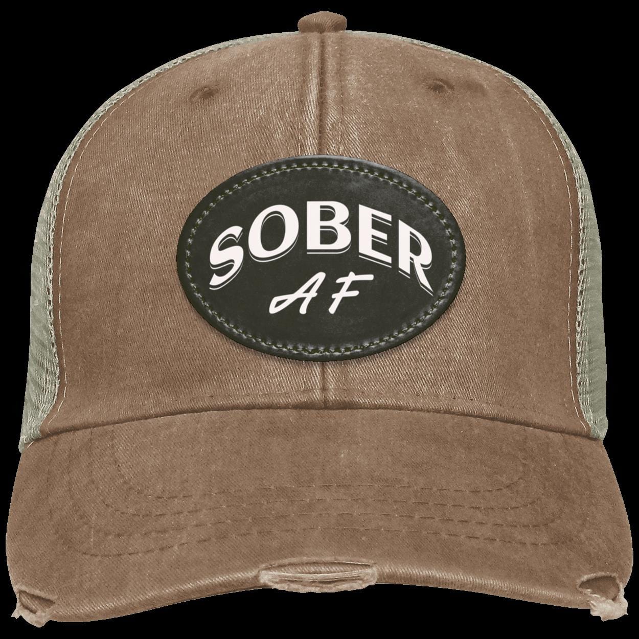 Recovery Distressed Hat | Inspiring Sobriety |  Sober AF - Image 10