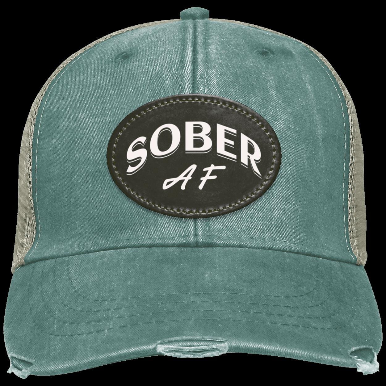 Recovery Distressed Hat | Inspiring Sobriety |  Sober AF - Image 8
