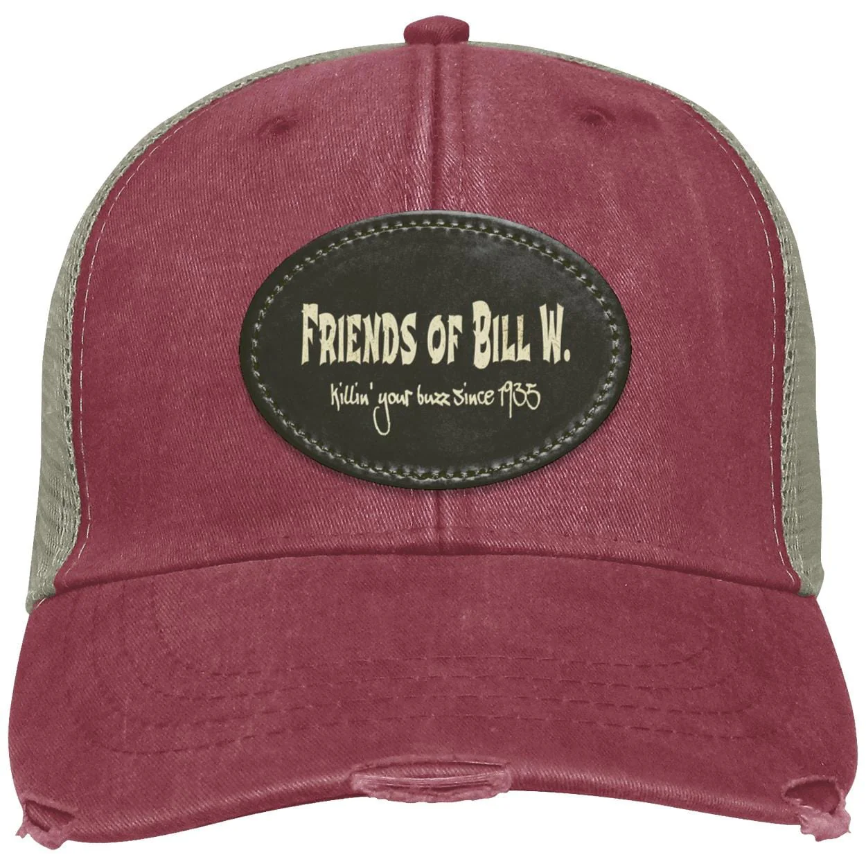 Recovery Distressed Ollie Cap | Inspiring Sobriety |  Friends of Bill W. - Image 3
