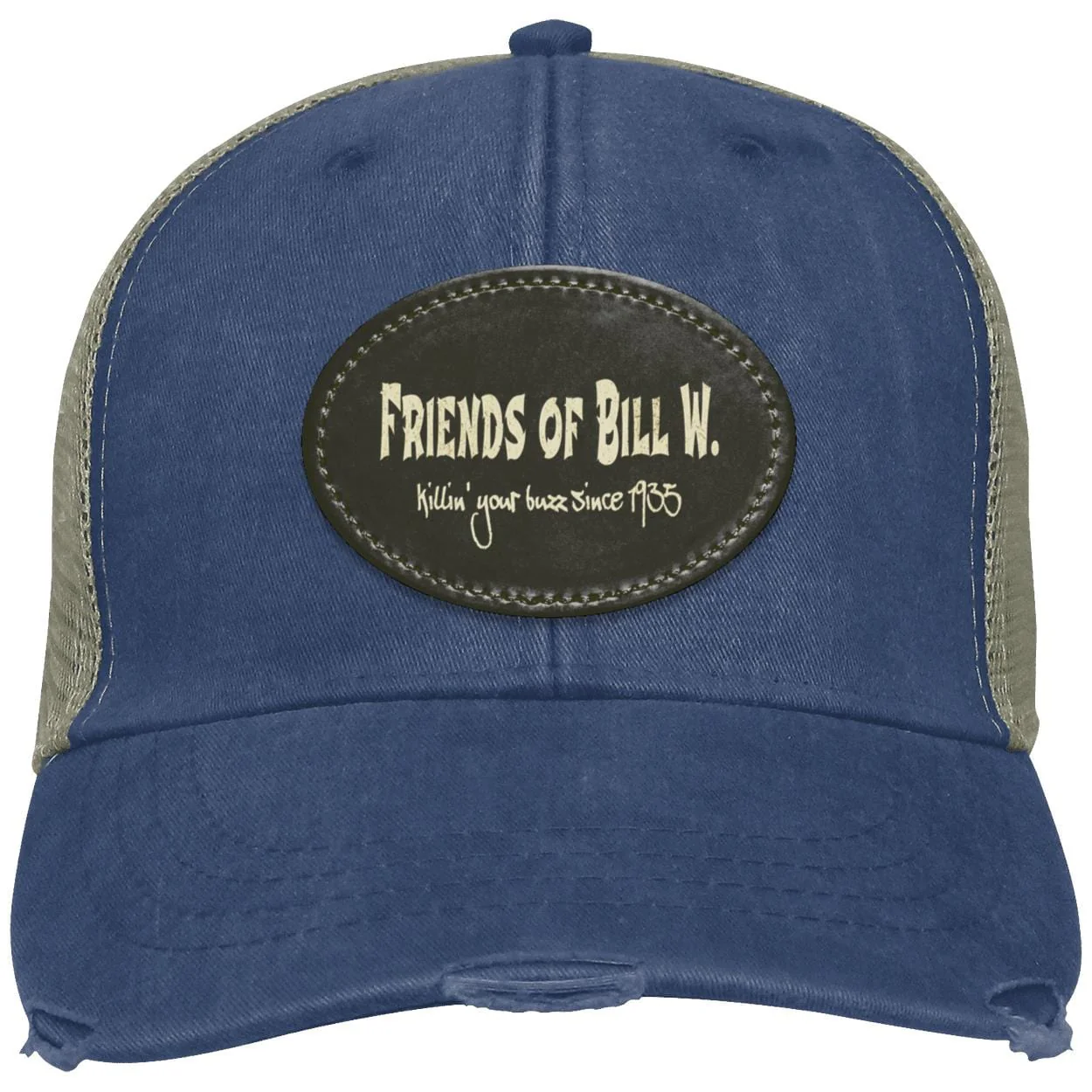 Recovery Distressed Ollie Cap | Inspiring Sobriety |  Friends of Bill W. - Image 4