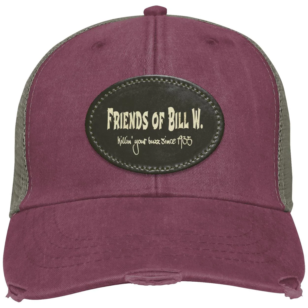 Recovery Distressed Ollie Cap | Inspiring Sobriety |  Friends of Bill W. - Image 6