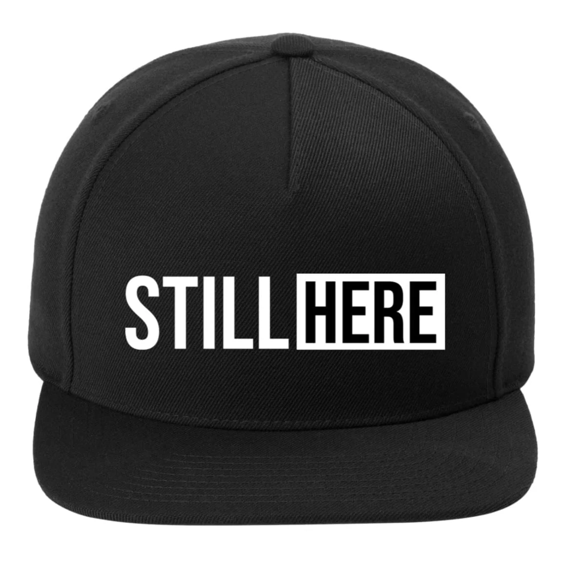 Recovery Flat Bill Snapback Hat | Inspiring Sobriety | Still Here - Image 3