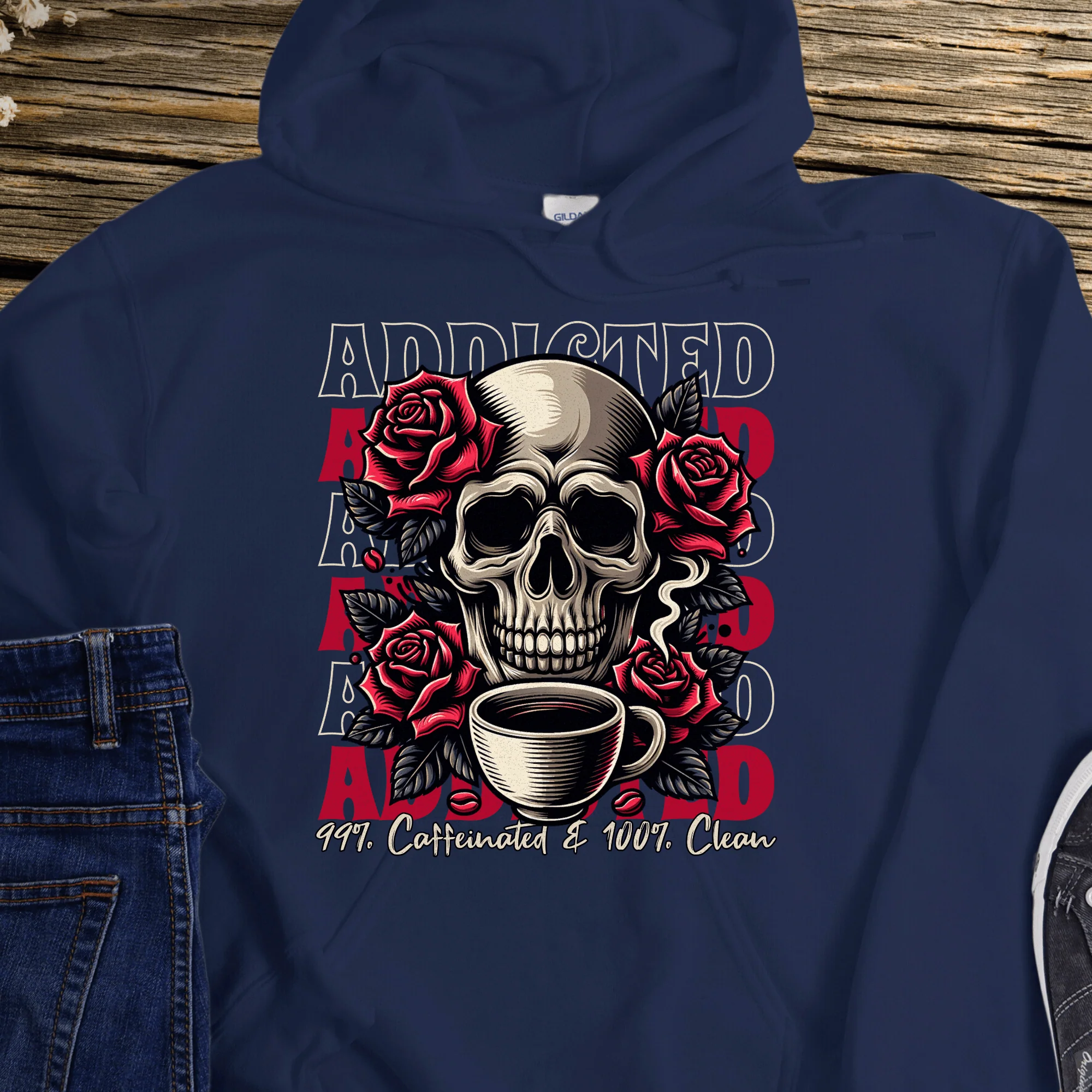 Recovery Hoodie | Inspiring Sobriety |  Addicted - Image 2
