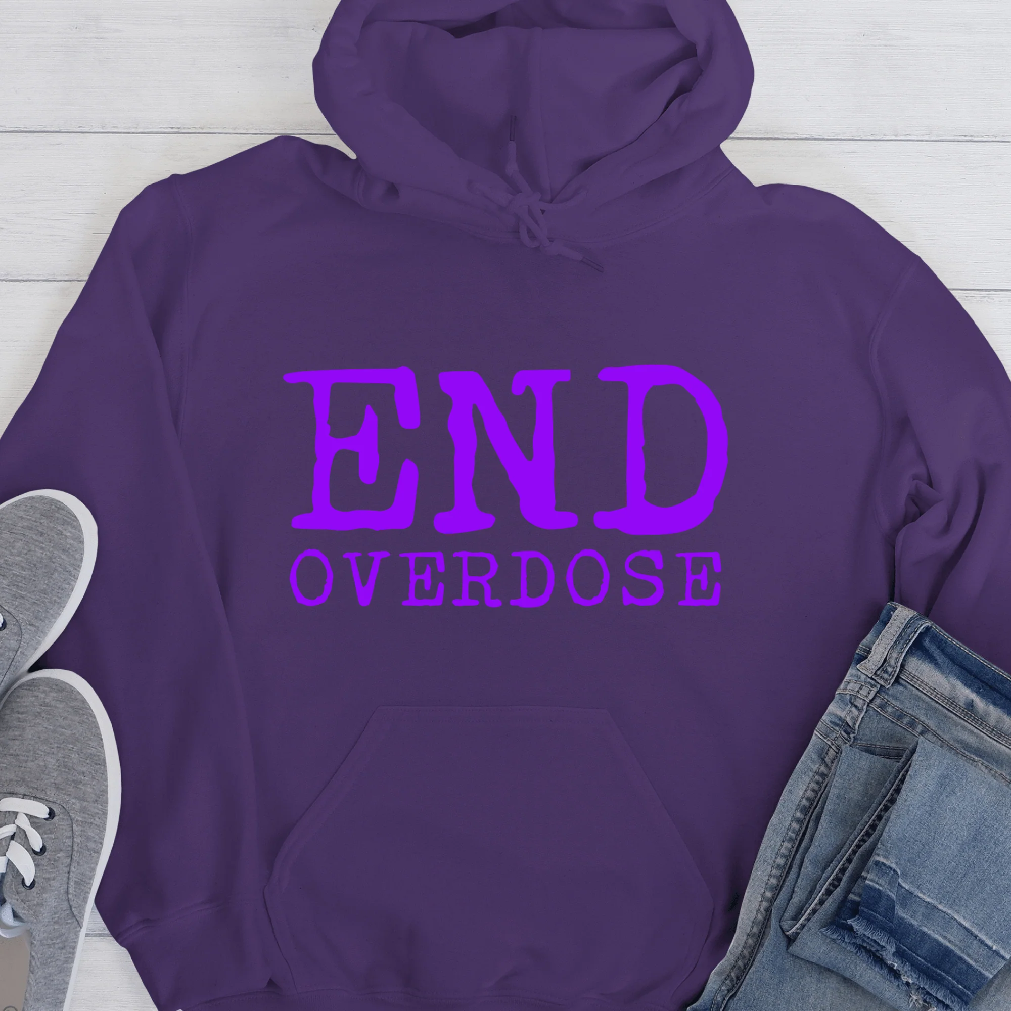 Custom Recovery Hoodie | Inspiring Sobriety | End Overdose - Image 2