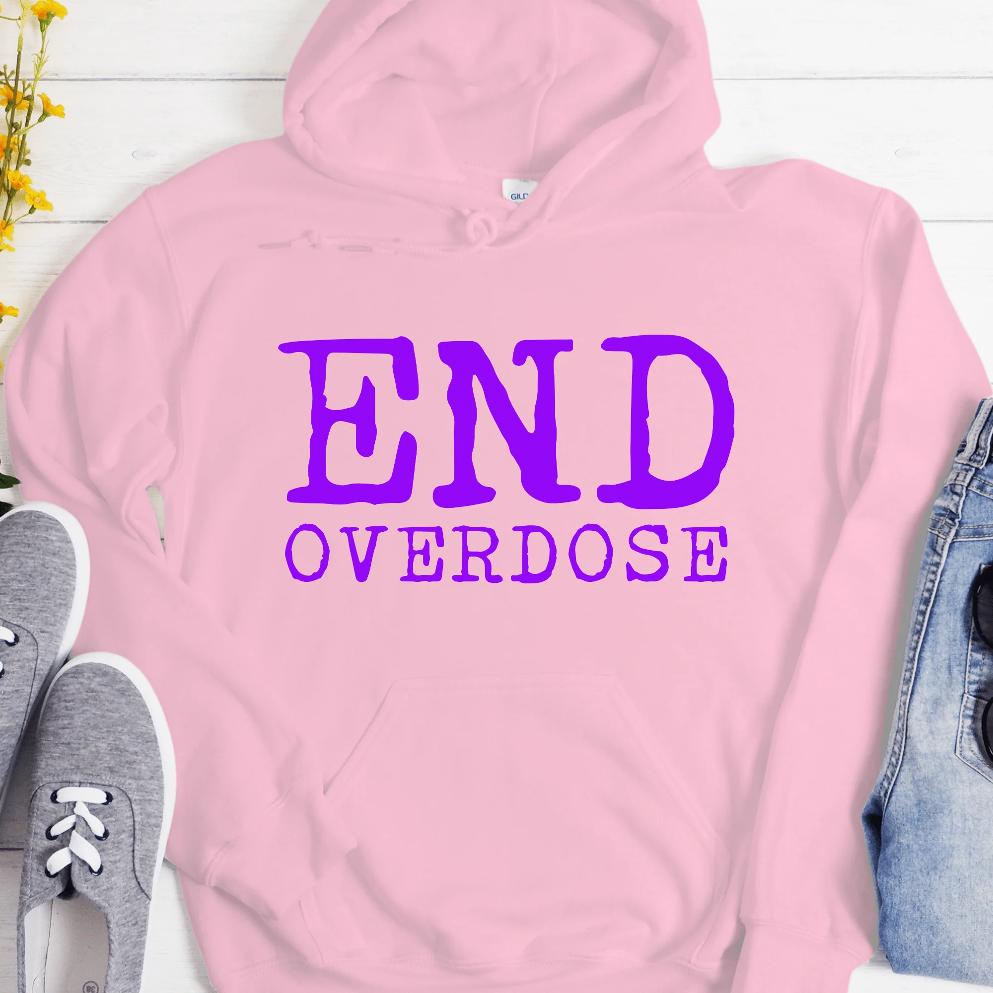 Custom Recovery Hoodie | Inspiring Sobriety | End Overdose - Image 3