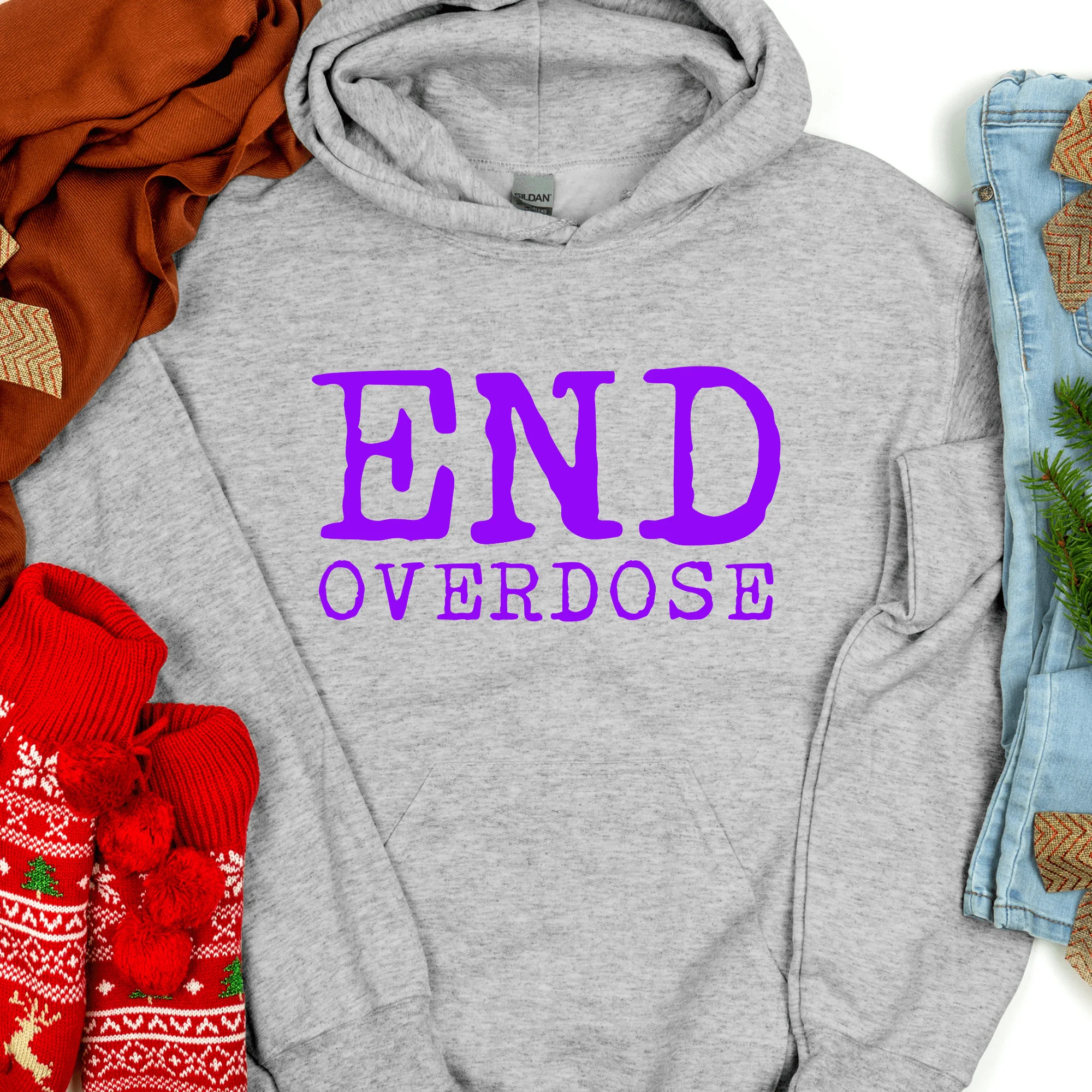 Custom Recovery Hoodie | Inspiring Sobriety | End Overdose - Image 5