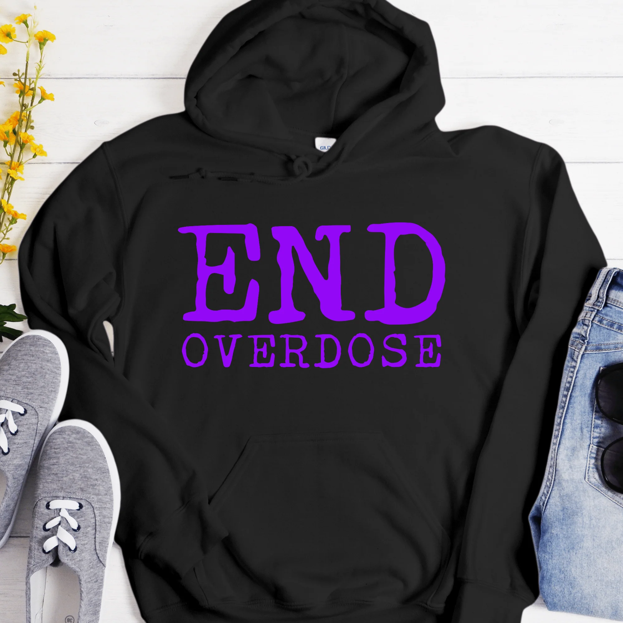 Custom Recovery Hoodie | Inspiring Sobriety | End Overdose - Image 6