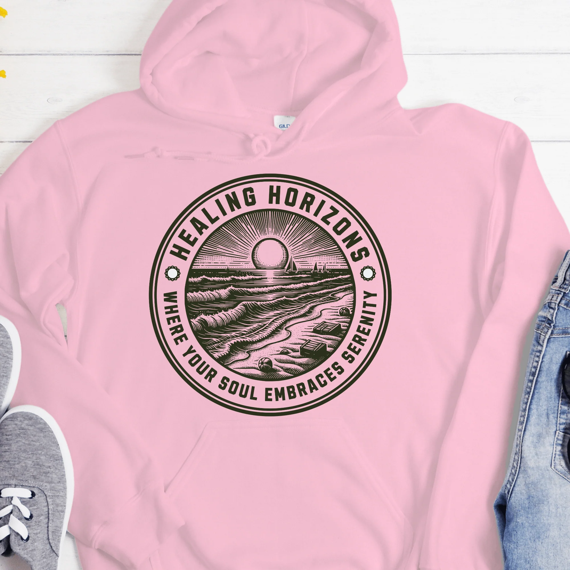 Recovery Hoodie | Inspiring Sobriety |  Healing Horizons - Image 2