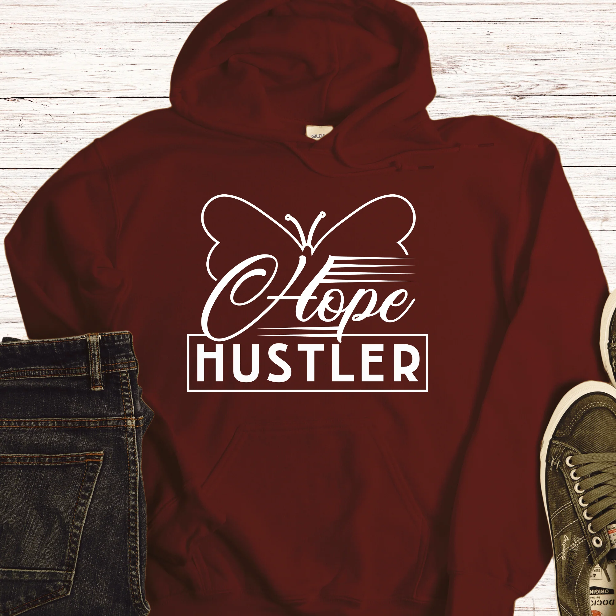 Recovery Hoodie | Inspiring Sobriety | Hope Hustler - Image 7