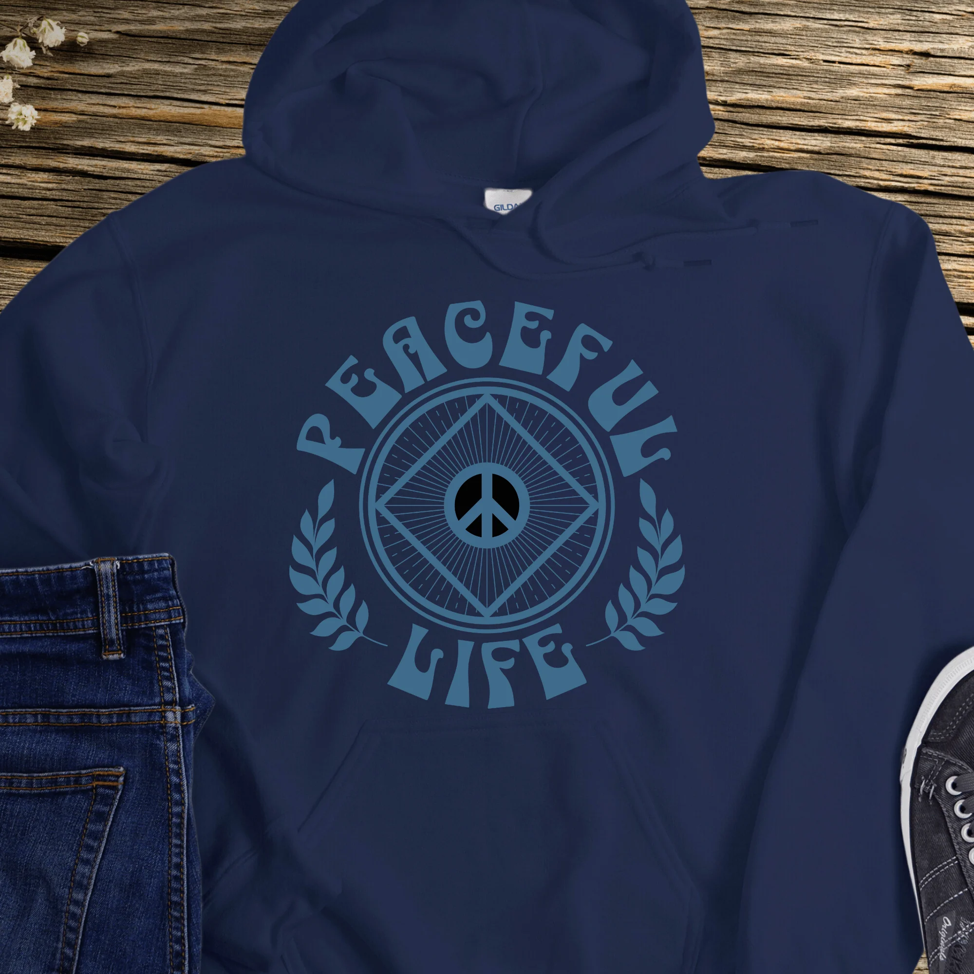 Recovery Hoodie | Inspiring Sobriety |  Peaceful Life - Image 2