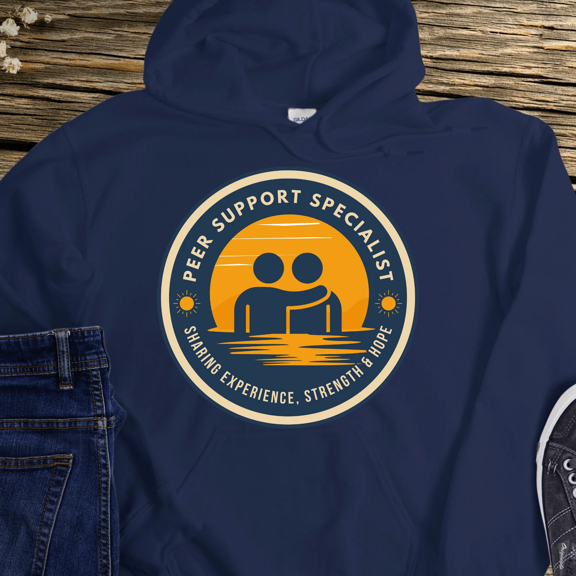 Recovery Hoodie | Inspiring Sobriety |  Peer Support Specialist - Image 4
