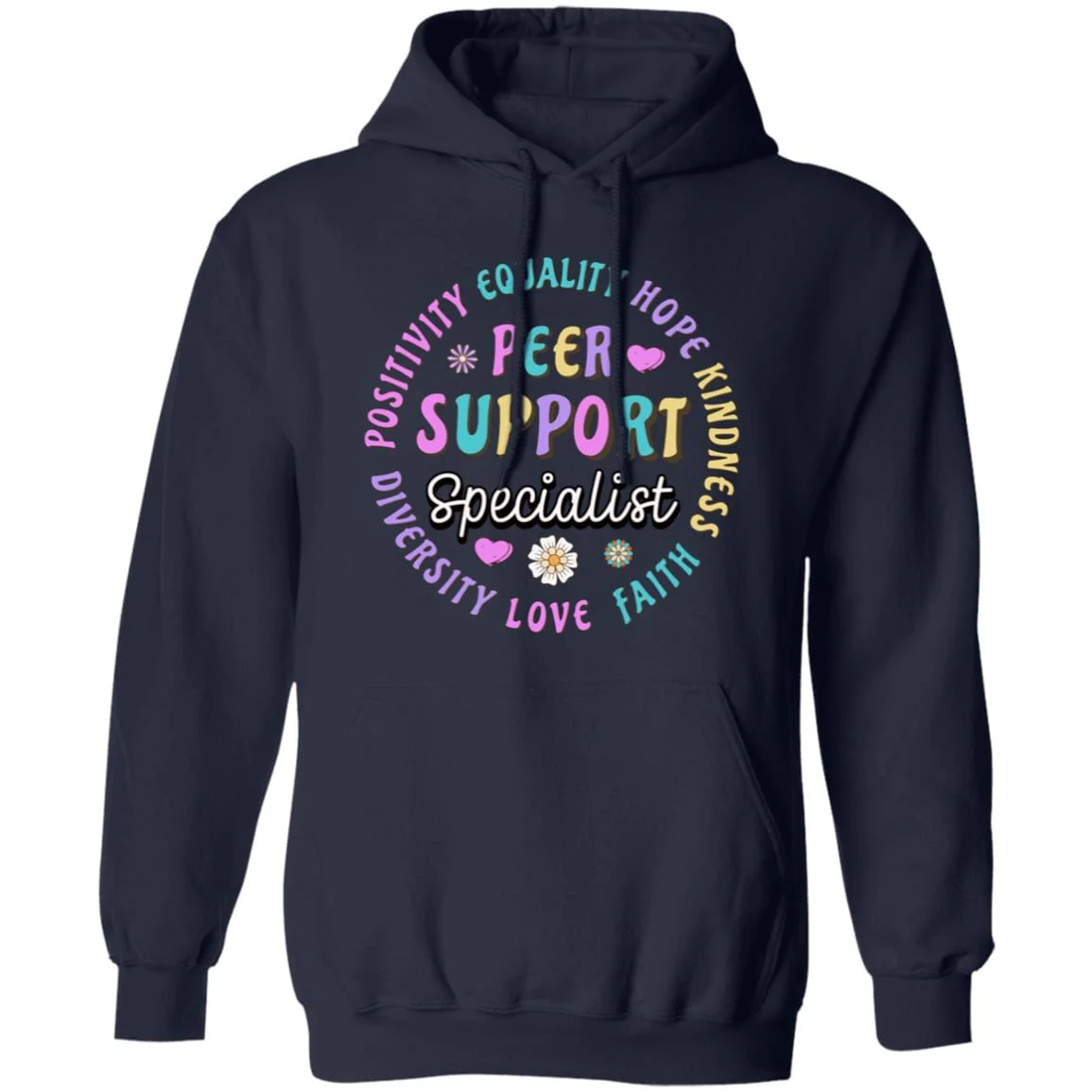 Recovery Hoodie | Inspiring Sobriety |  Peer Support Specialist - Image 4
