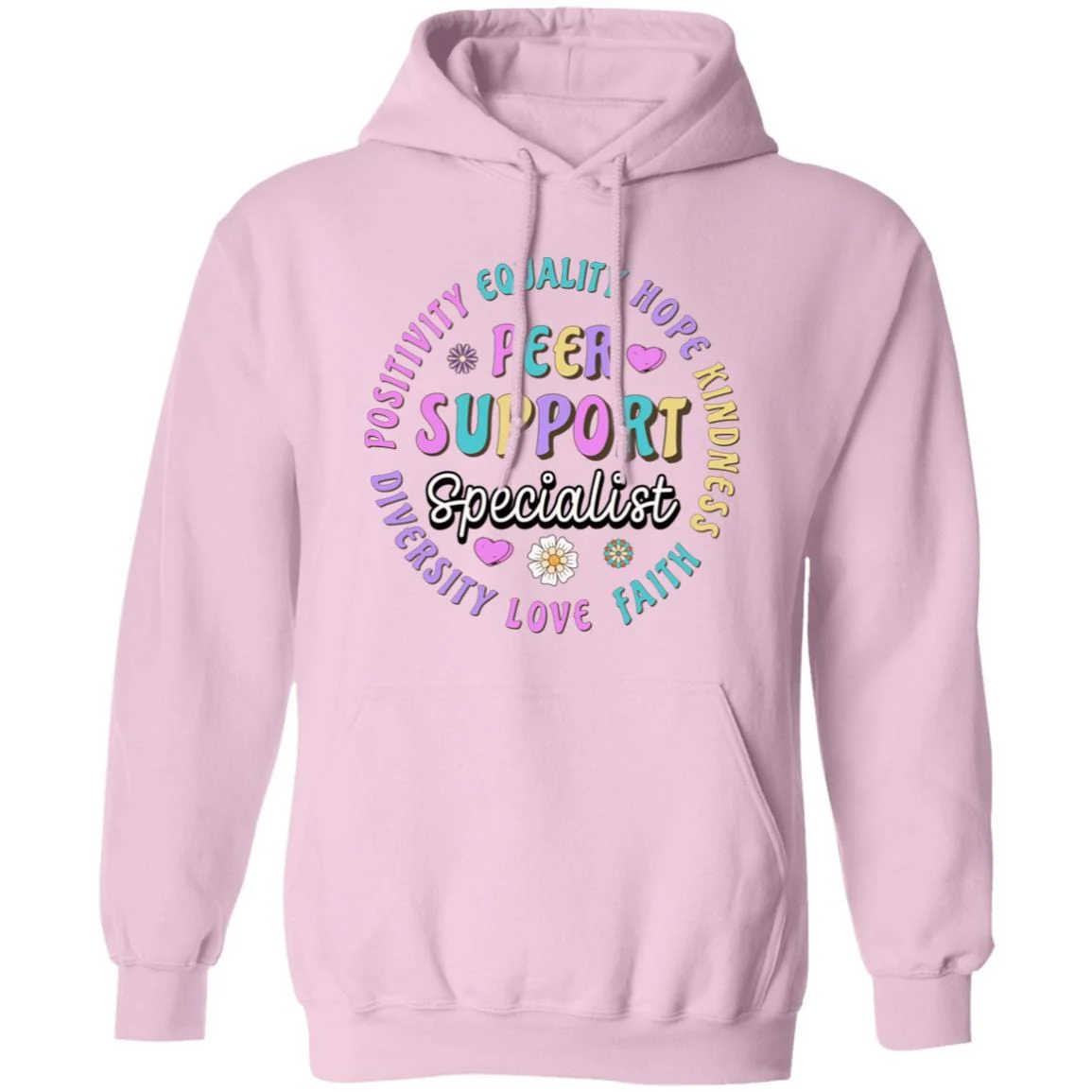 Recovery Hoodie | Inspiring Sobriety |  Peer Support Specialist - Image 5