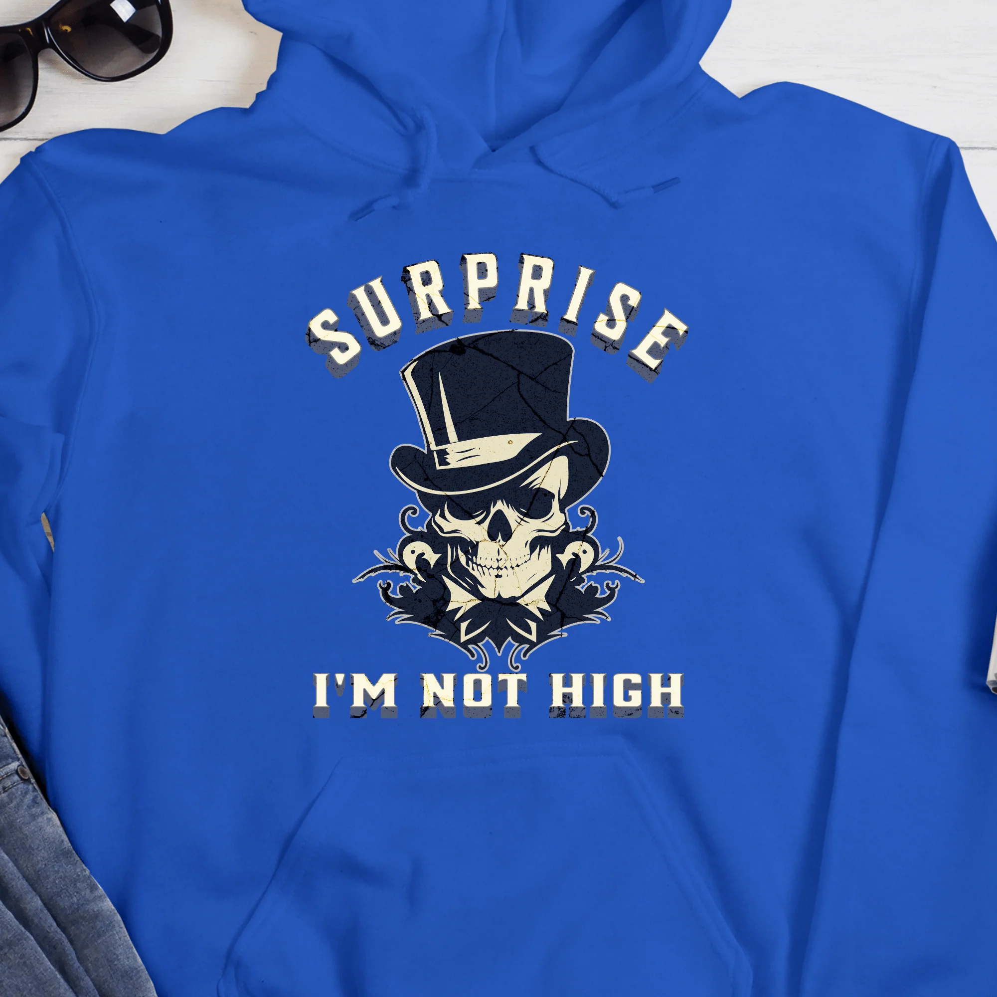 Recovery Hoodie | Inspiring Sobriety |  Surprise I'm Not High - Image 4