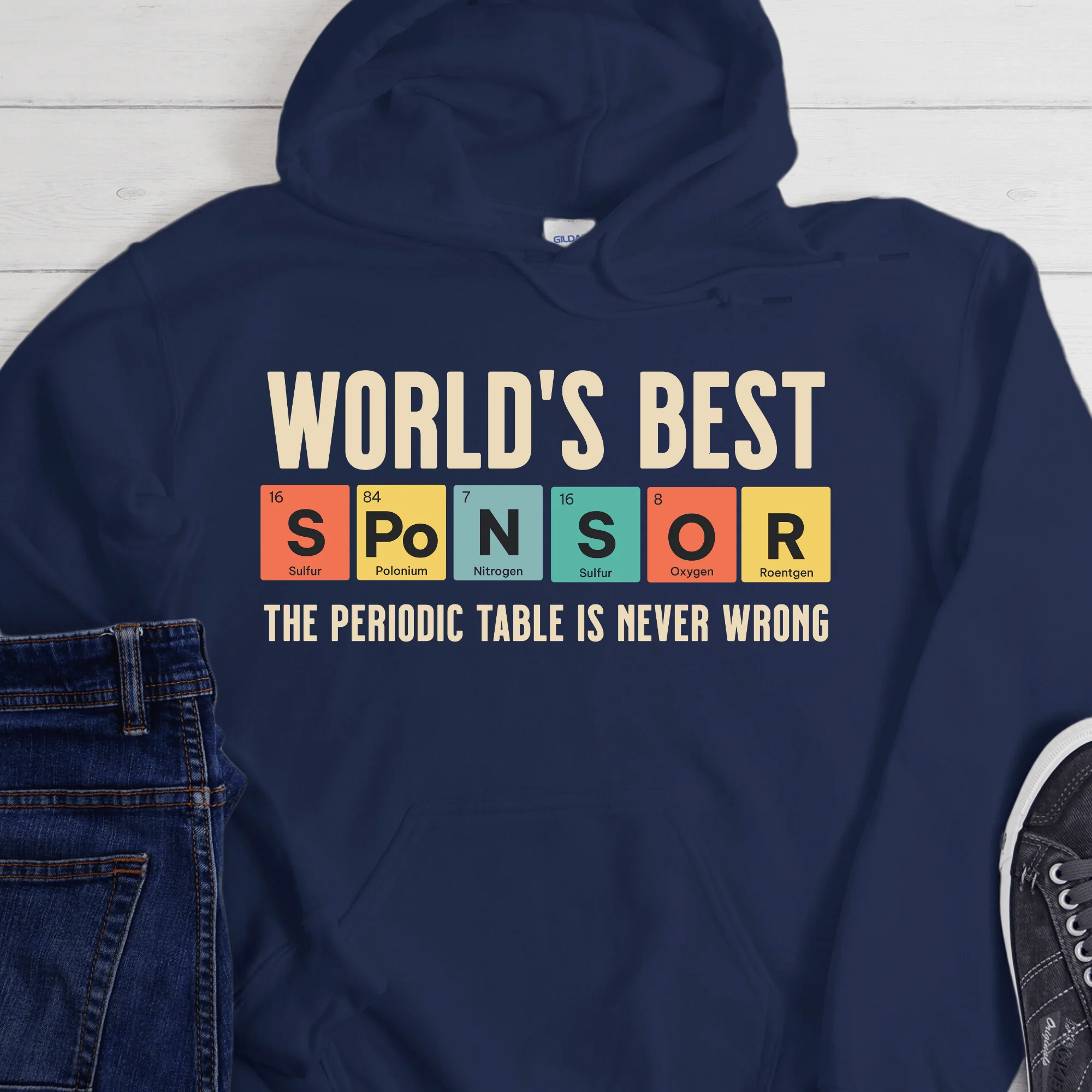Recovery Hoodie | Inspiring Sobriety |  World's Best Sponsor - Image 2