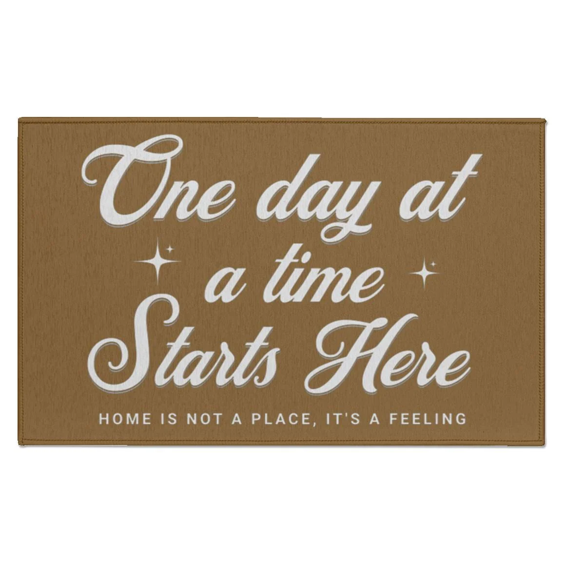 Recovery Indoor Doormat | Inspiring Sobriety | One Day at a Time Starts Here - Image 4