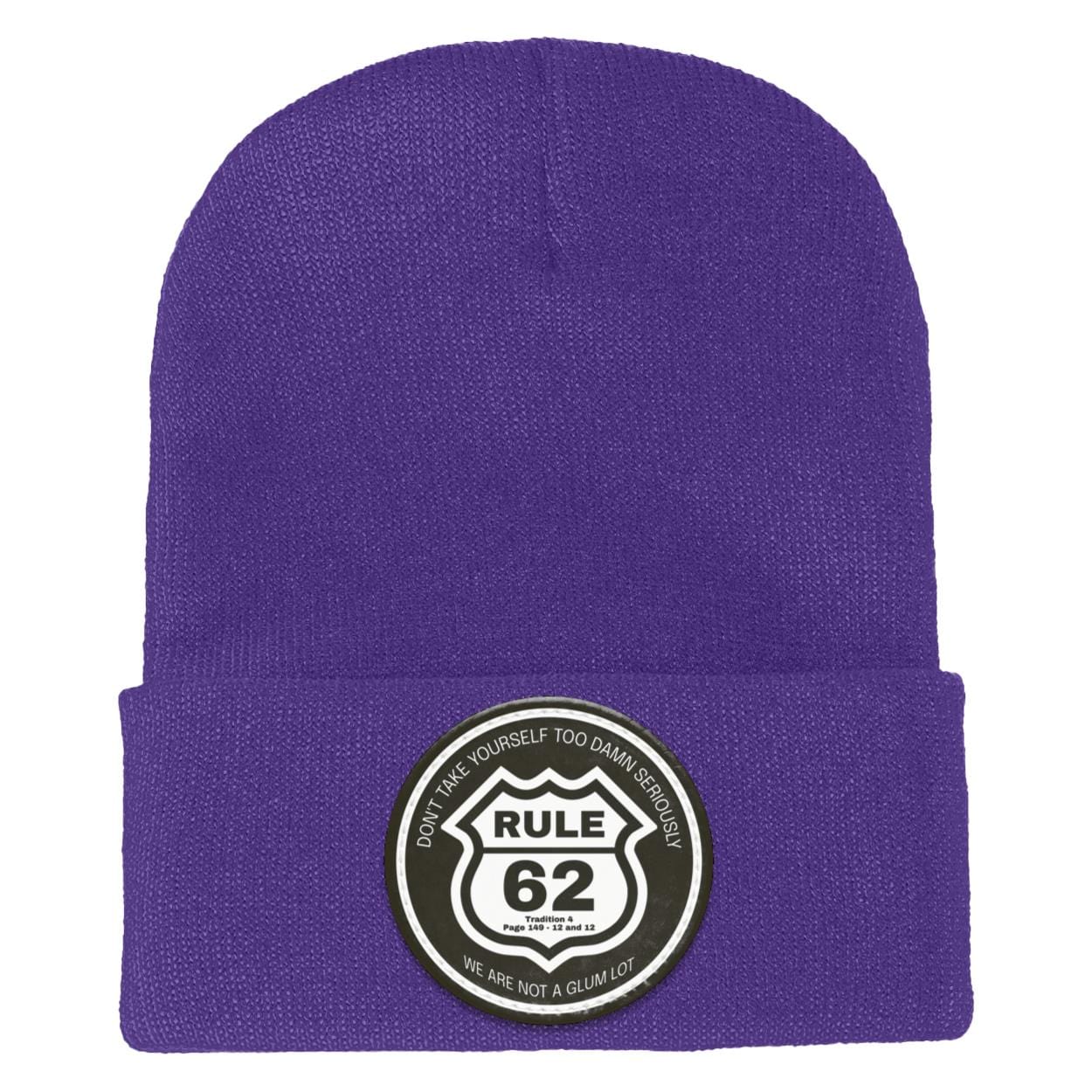 Recovery Knit Beanie | Inspiring Sobriety |  Rule 62 - Image 11