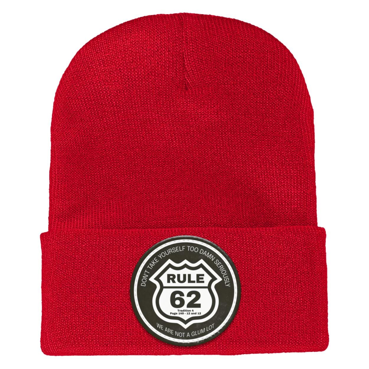 Recovery Knit Beanie | Inspiring Sobriety |  Rule 62 - Image 12