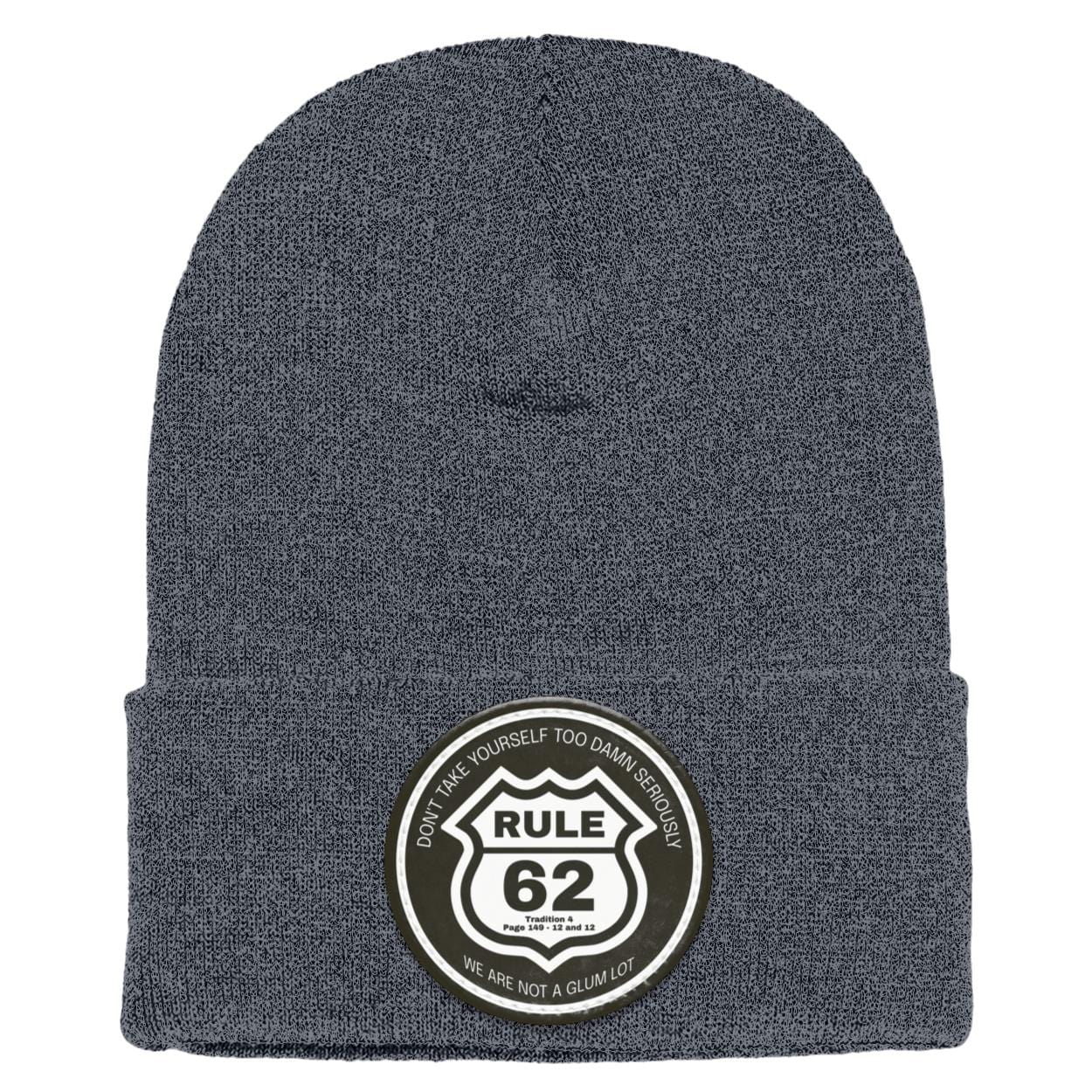 Recovery Knit Beanie | Inspiring Sobriety |  Rule 62 - Image 5