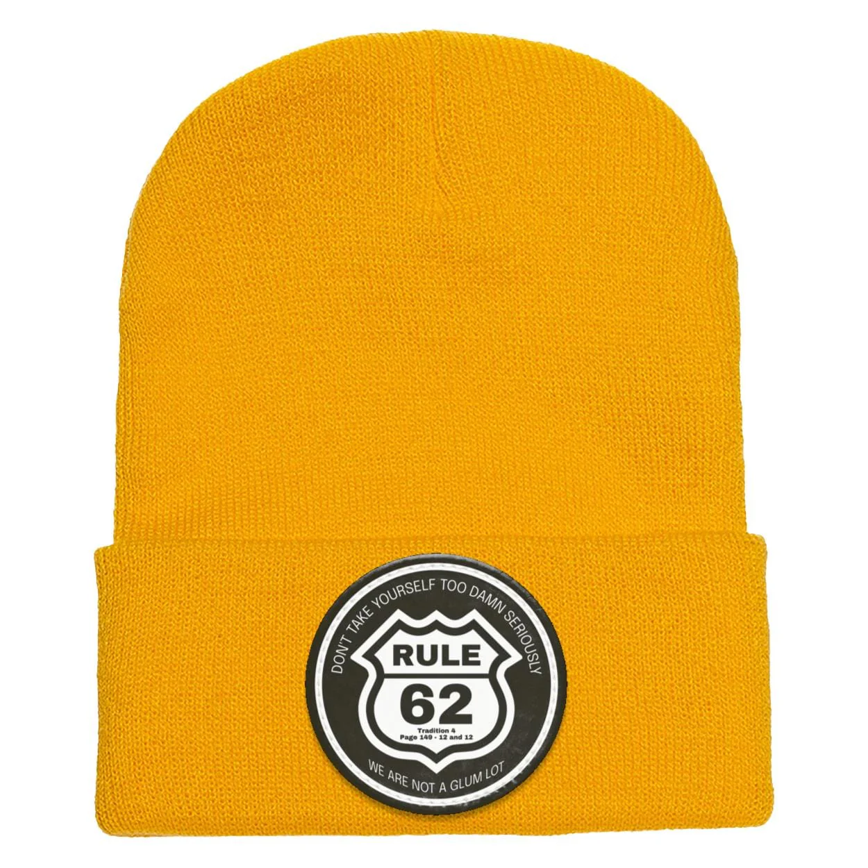 Recovery Knit Beanie | Inspiring Sobriety |  Rule 62 - Image 6