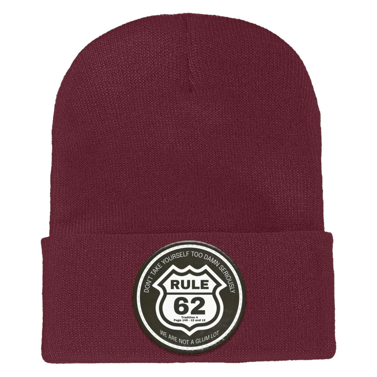 Recovery Knit Beanie | Inspiring Sobriety |  Rule 62 - Image 8