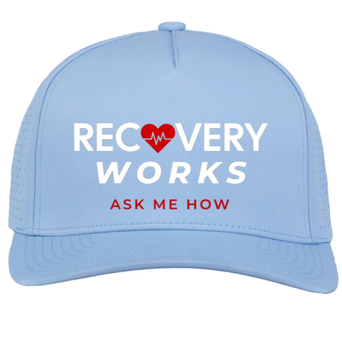 Recovery Snapback Hat | Inspiring Sobriety | Recovery Works Ask Me How - Image 8
