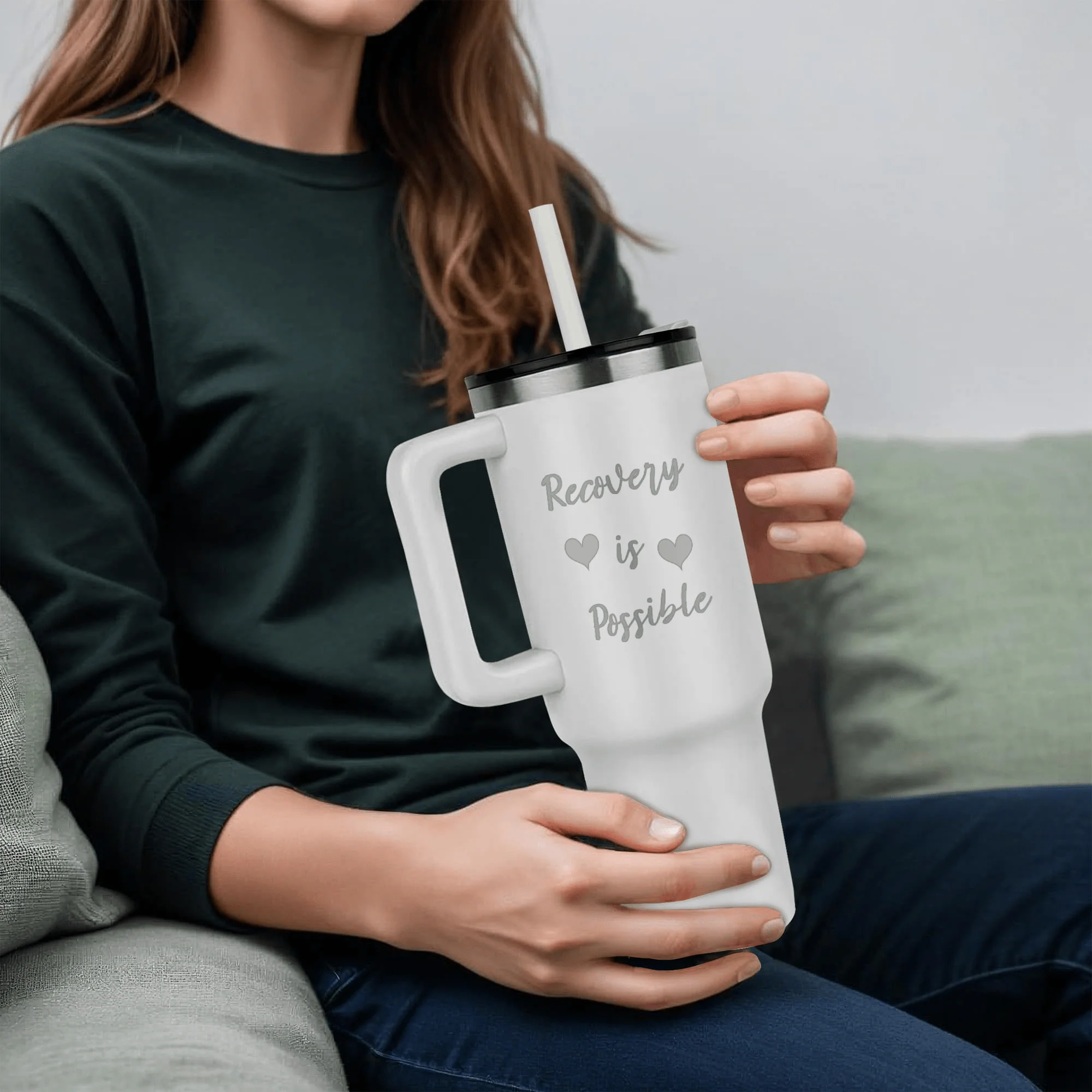Recovery SS Tumbler | Inspiring Sobriety | Recovery Is Possible - Image 14